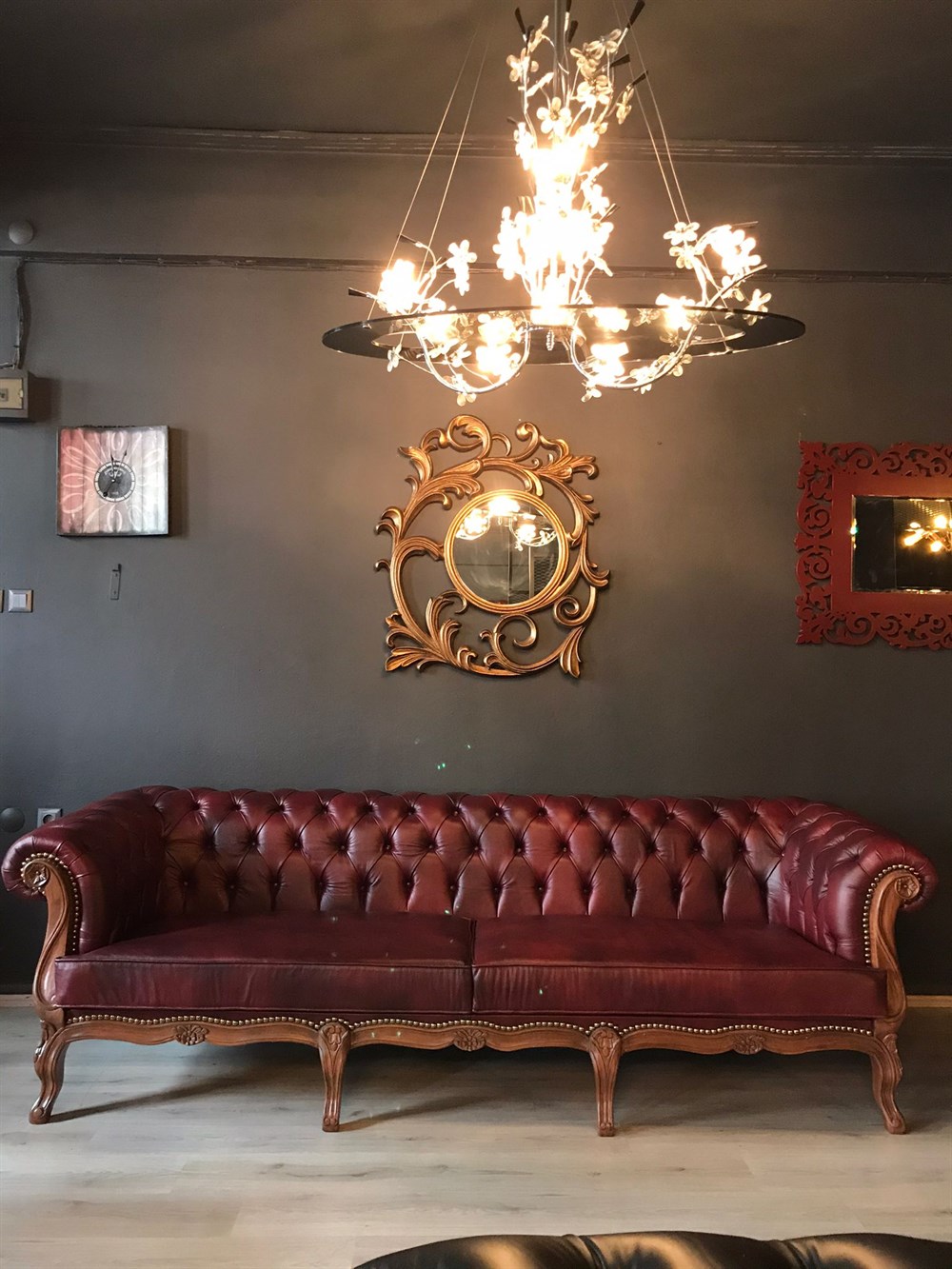 3A MOBİLYA LE NOUVEAU HAKİKİ DERİ CHESTERFİELD 