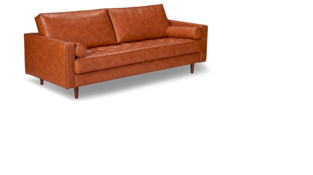 3A Mobilya Leather Sofa 