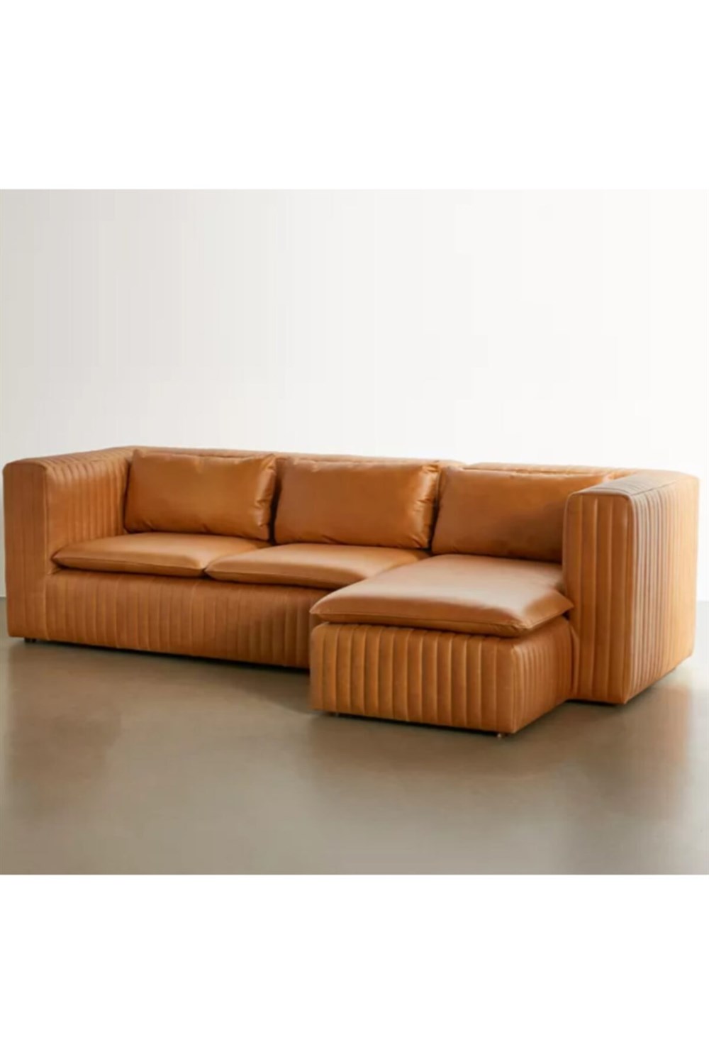 3A MOBİLYA LEATHER SOFA L KANEPE