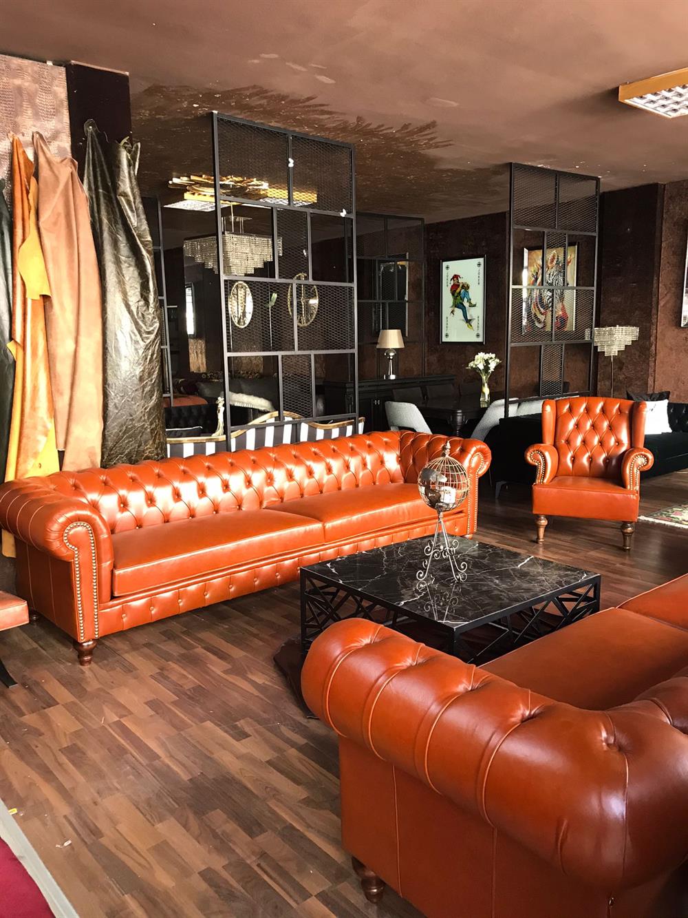 3A MOBİLYA LEİCESTER CHESTERFIELD TAKIMI 3+3+1+1