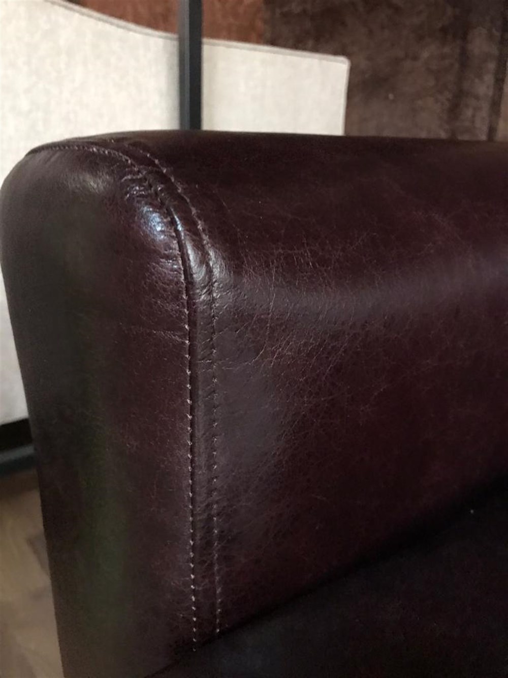 3A MOBİLYA LONDON HAKİKİ DERİ KANEPE 