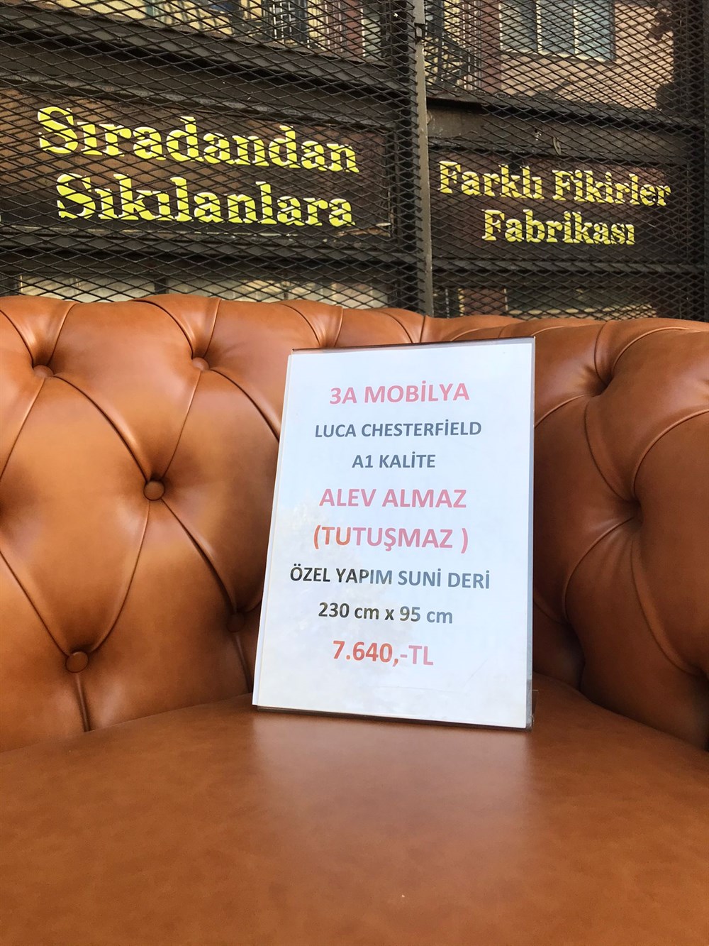 3A MOBİLYA LUCA CHESTERFİELD