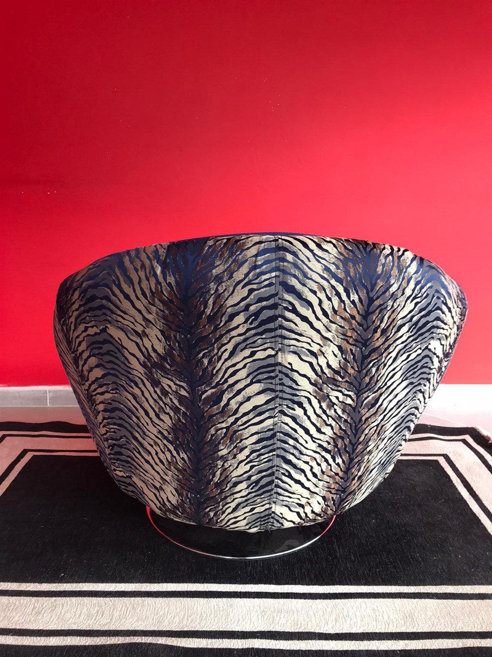 3A MOBİLYA MAVİ DÖNERLİ BERJER