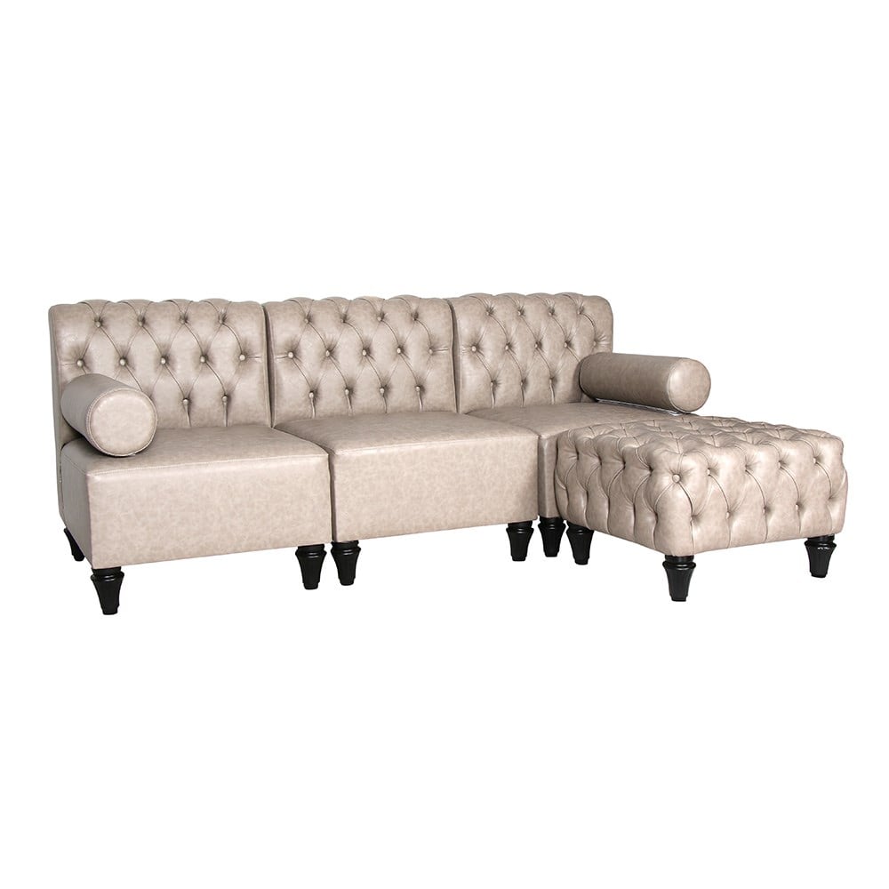 3A Mobilya Milan Puflu Köşe L Kanepe 