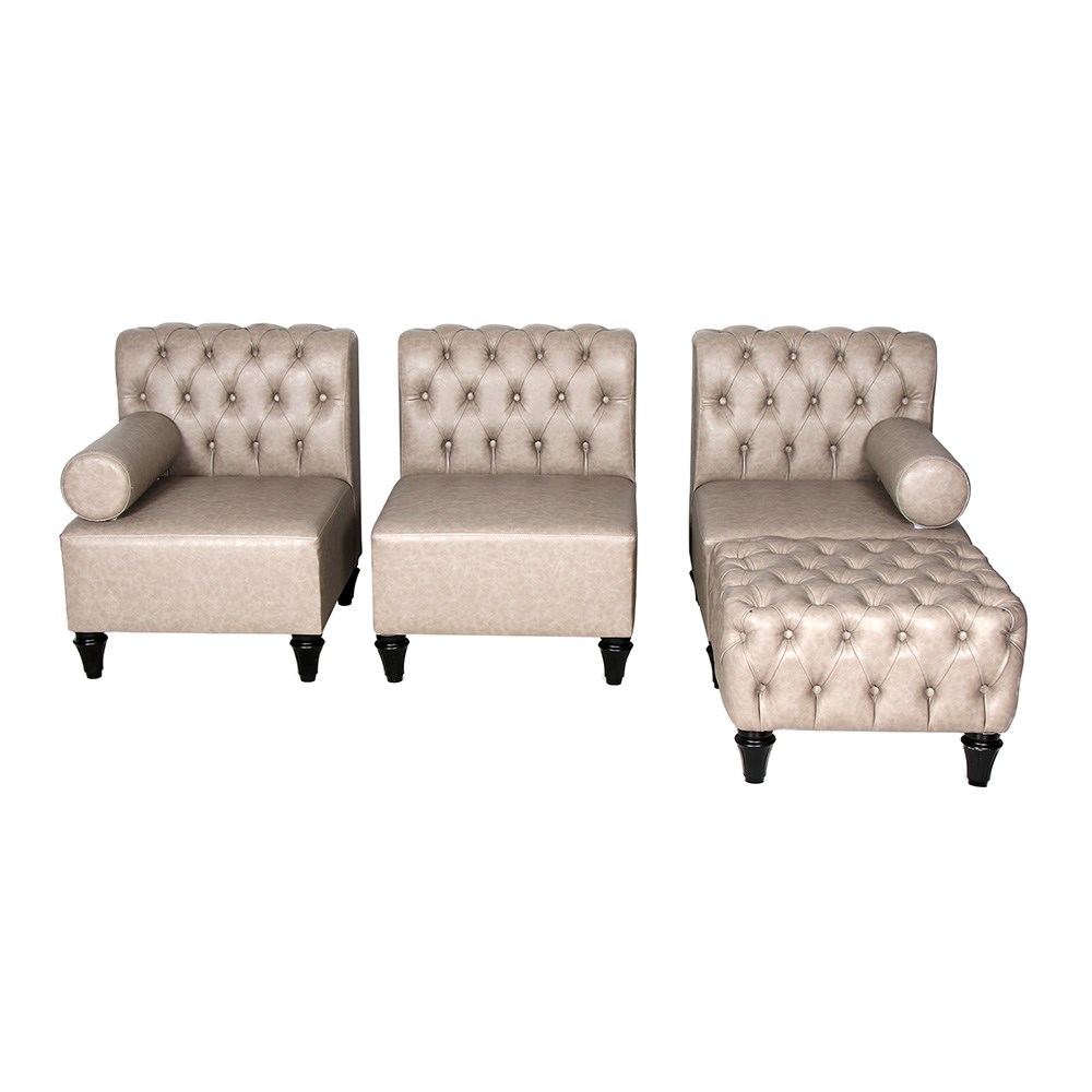 3A Mobilya Milan Puflu Köşe L Kanepe 