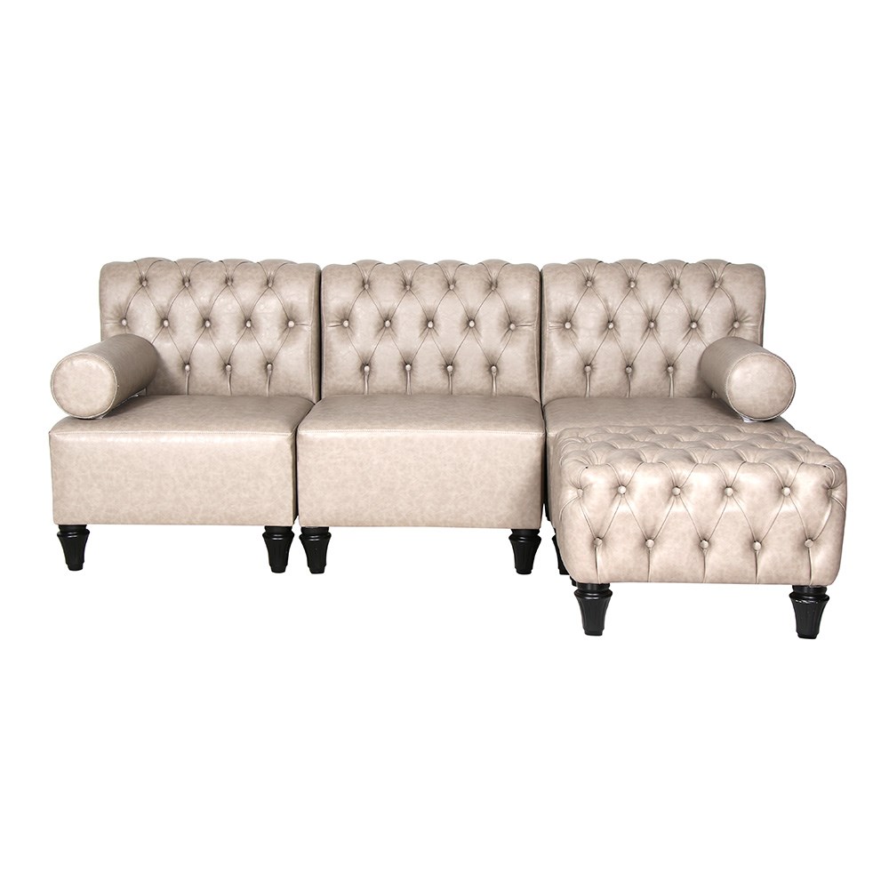 3A Mobilya Milan Puflu Köşe L Kanepe 