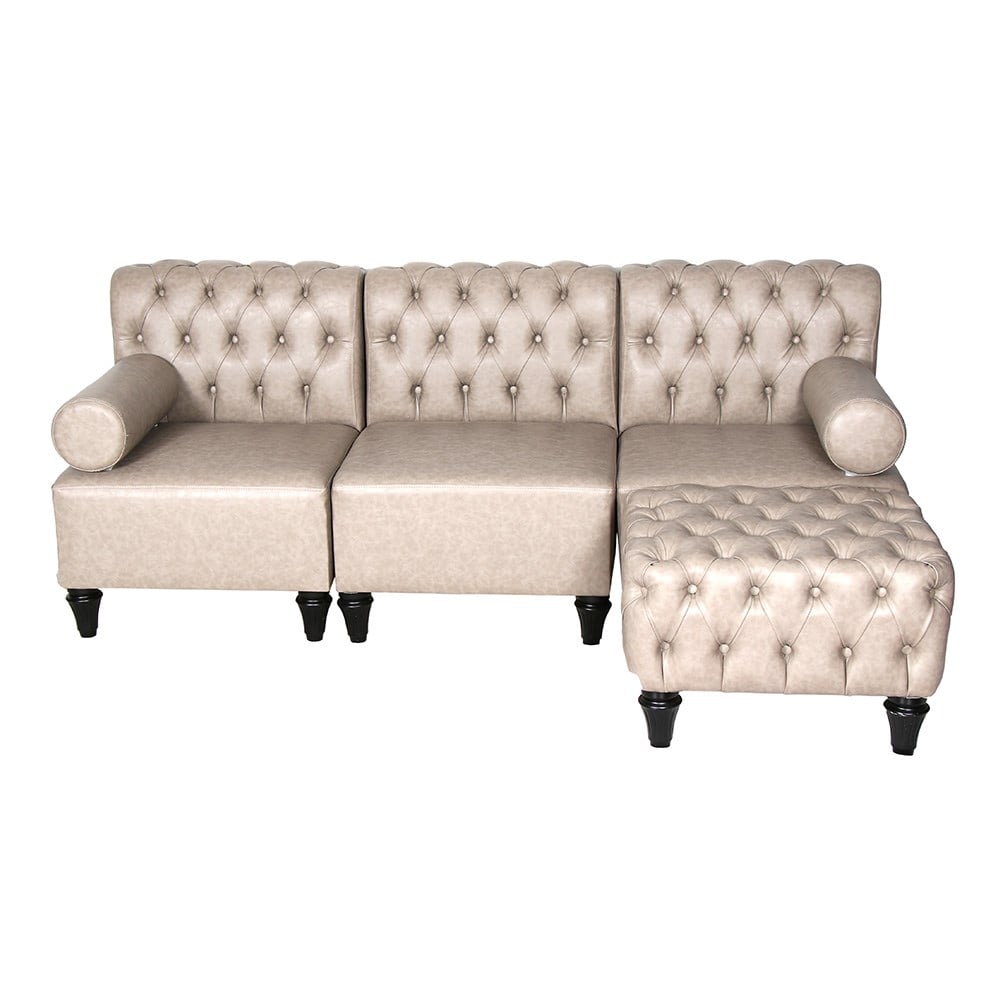 3A Mobilya Milan Puflu Köşe L Kanepe 