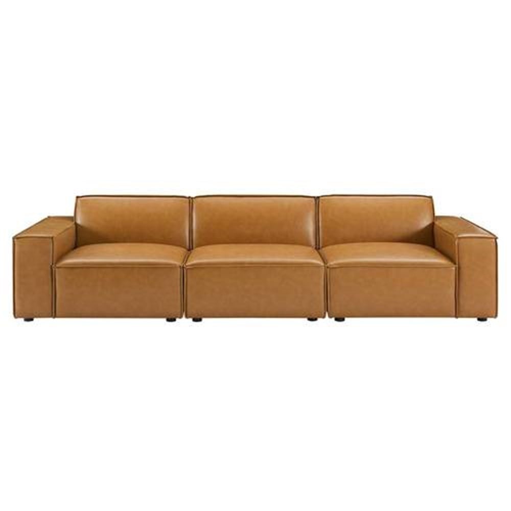3A MOBİLYA MODERN LEATHER SOFA