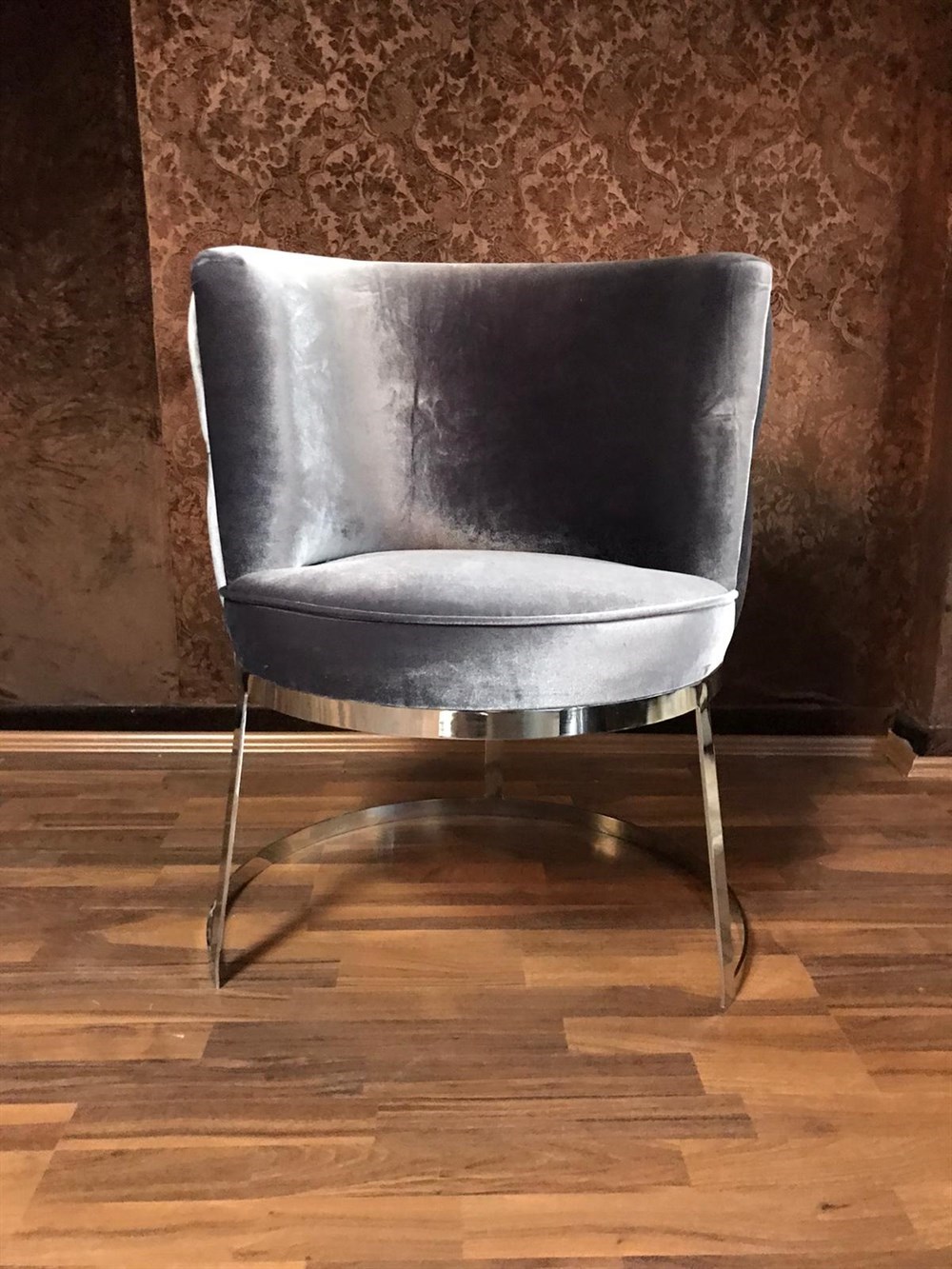 3A Mobilya Modern Silver Berjer 