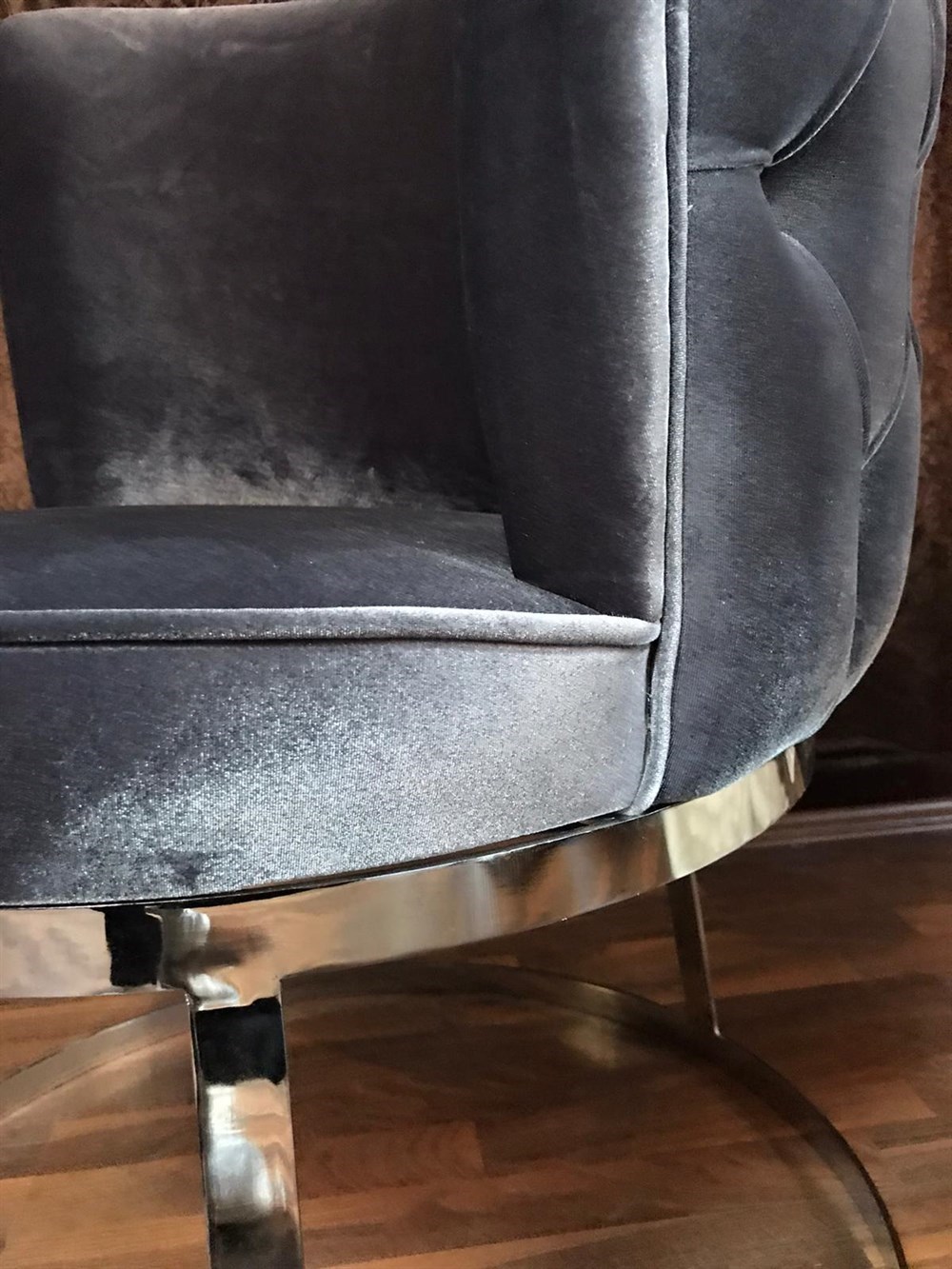 3A Mobilya Modern Silver Berjer 