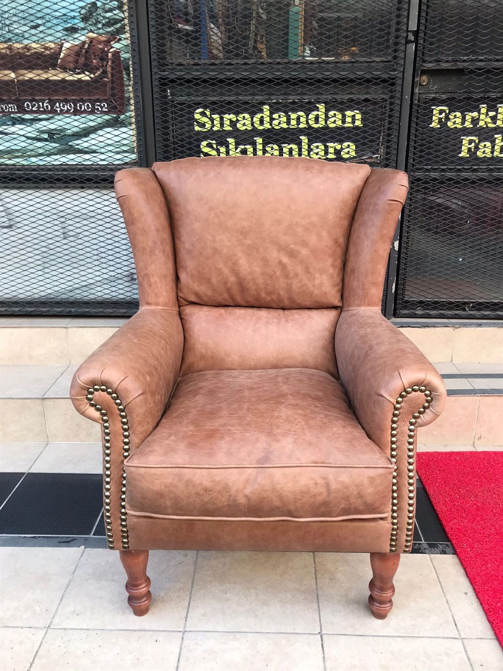 3A MOBİLYA MY LİFE GODFATHER  HAKİKİ DERİ BERJER 