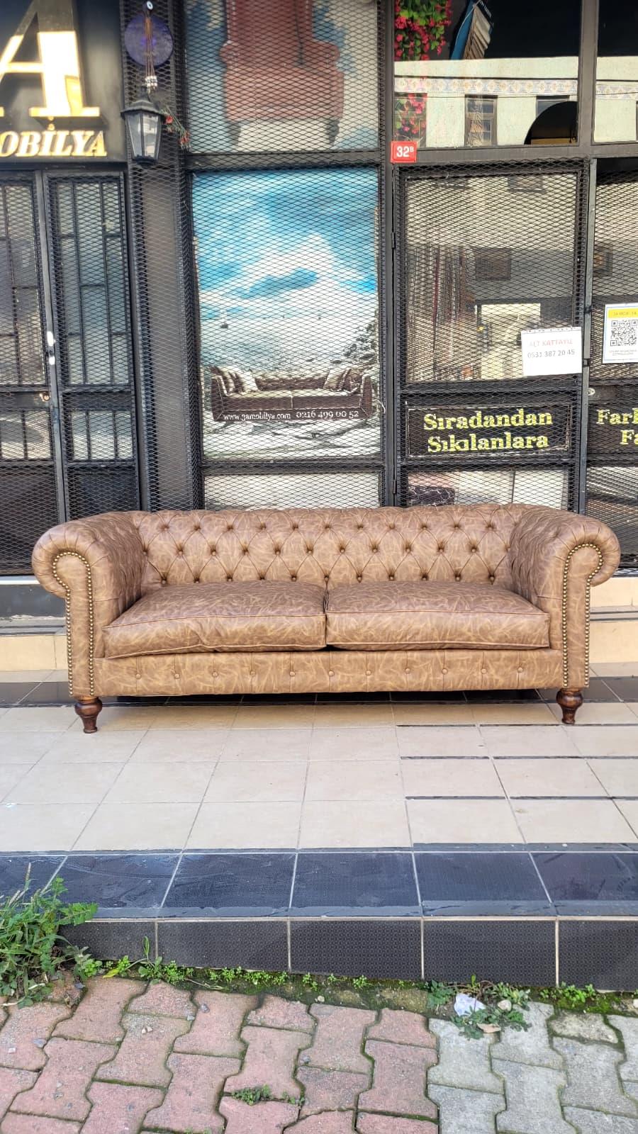 3A MOBİLYA NEW DEGRADE CHESTERFİELD 