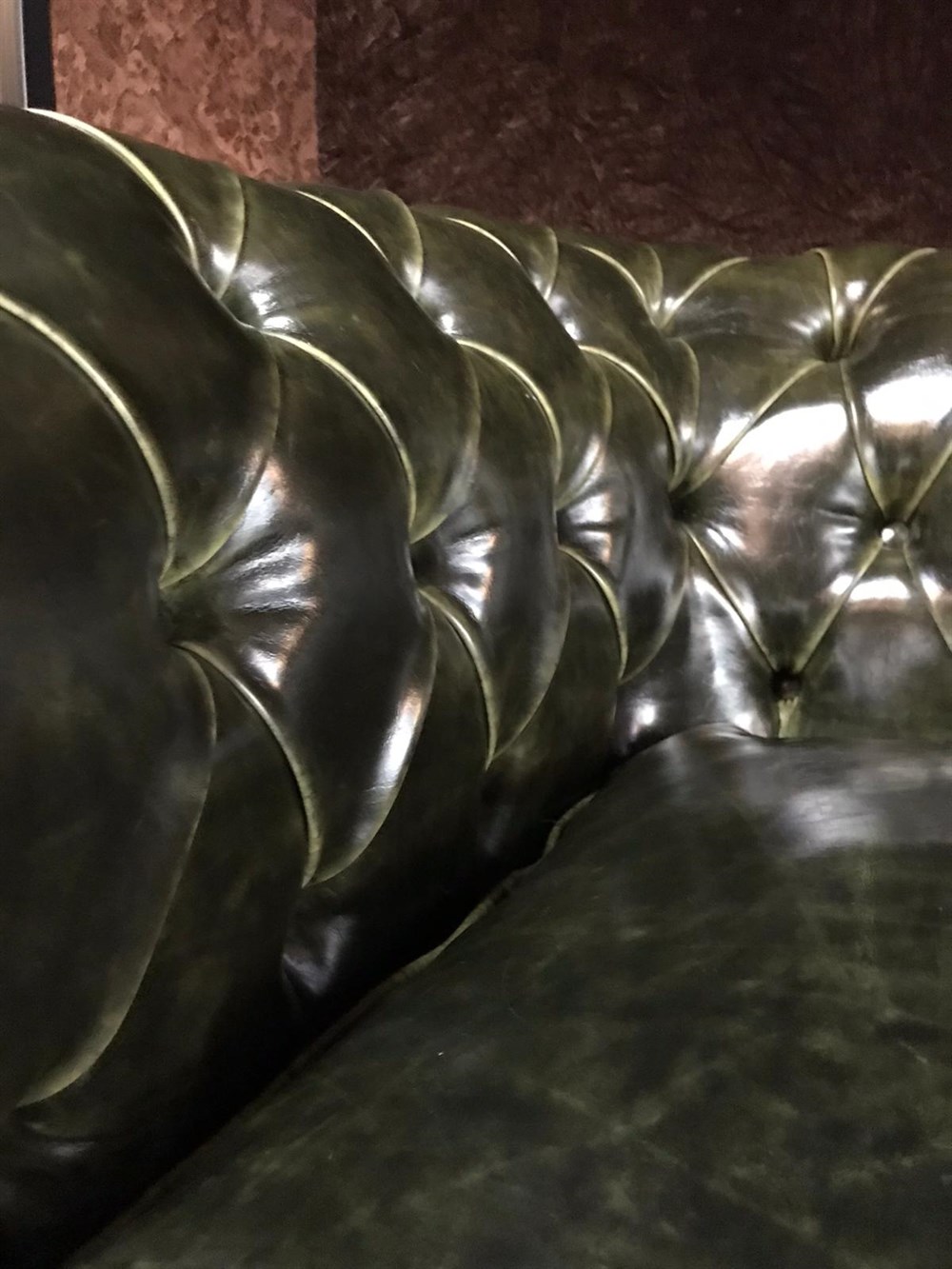 3A Mobilya New Green Pullap Chesterfield 