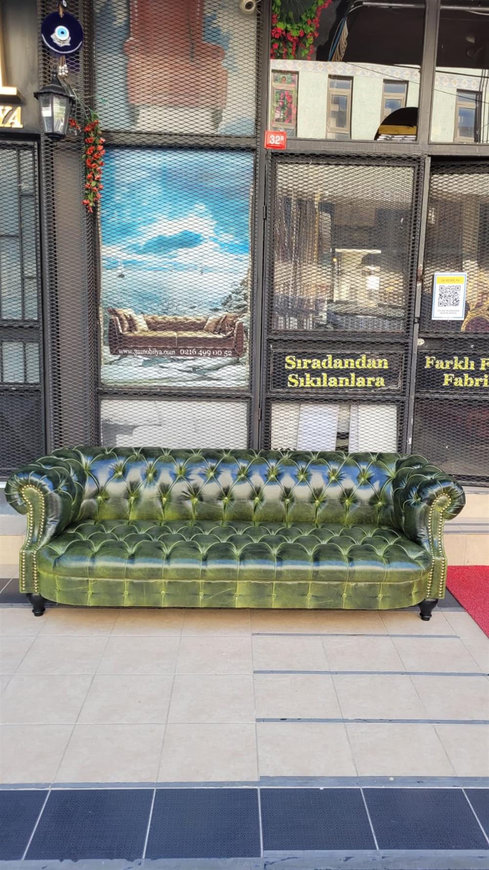 3A MOBİLYA OLD ENGLİSH PULLAP CHESTERFİELD