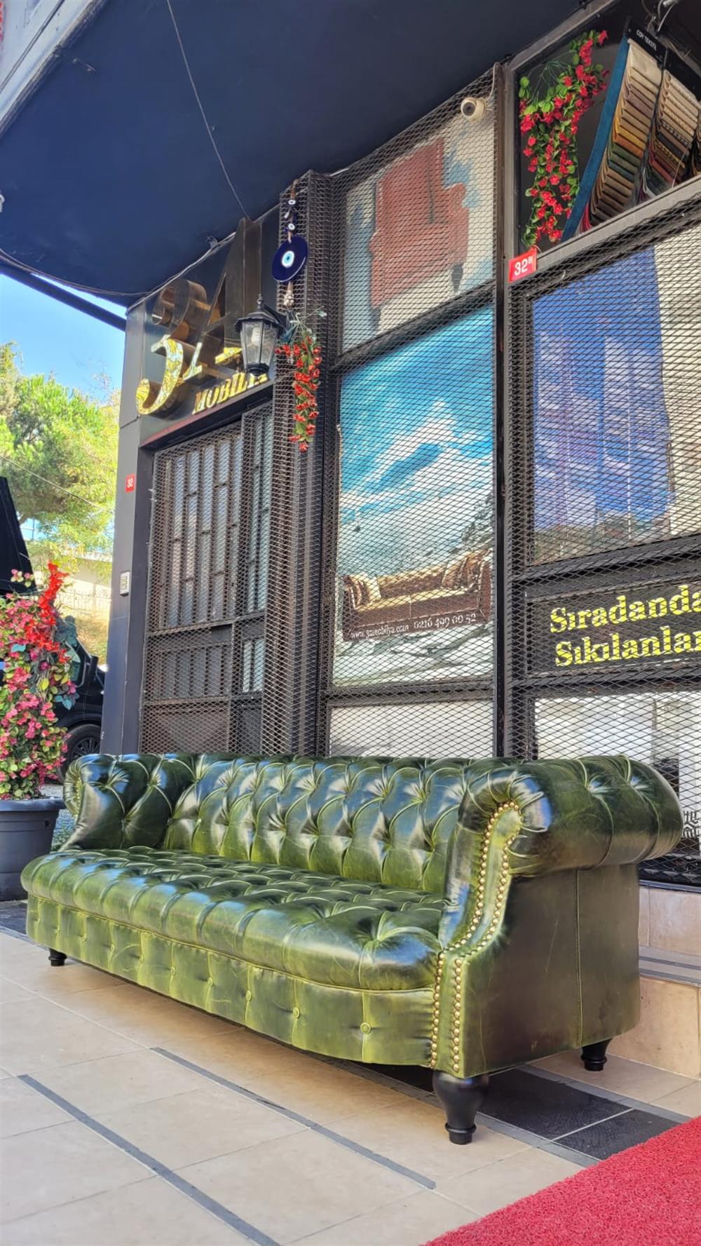 3A MOBİLYA OLD ENGLİSH PULLAP CHESTERFİELD