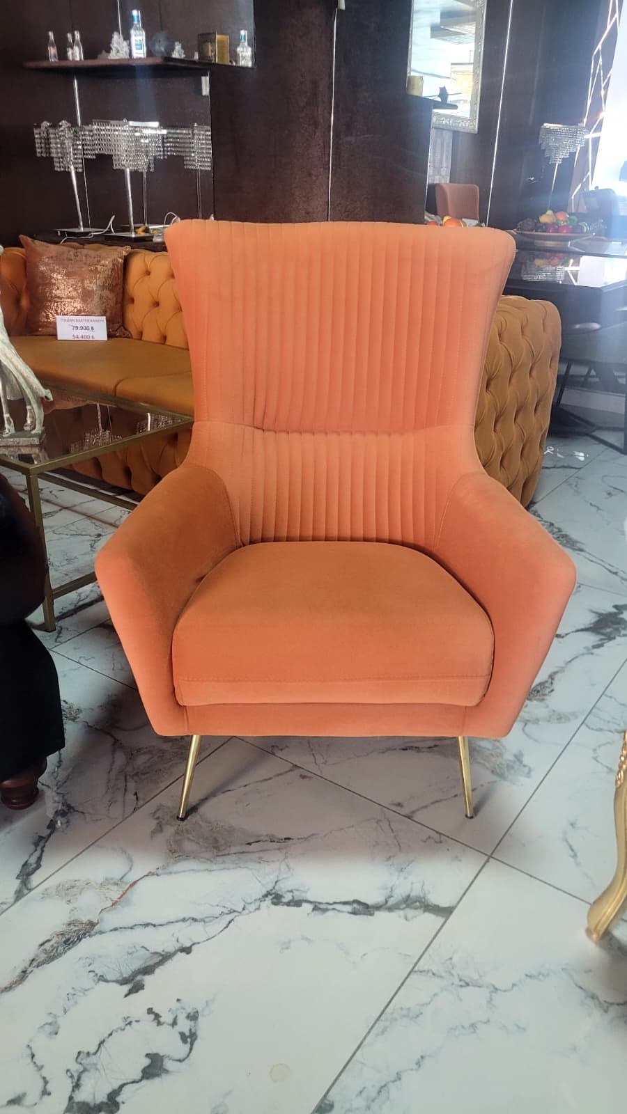 3A MOBİLYA ORANGE MODERN BERJER 