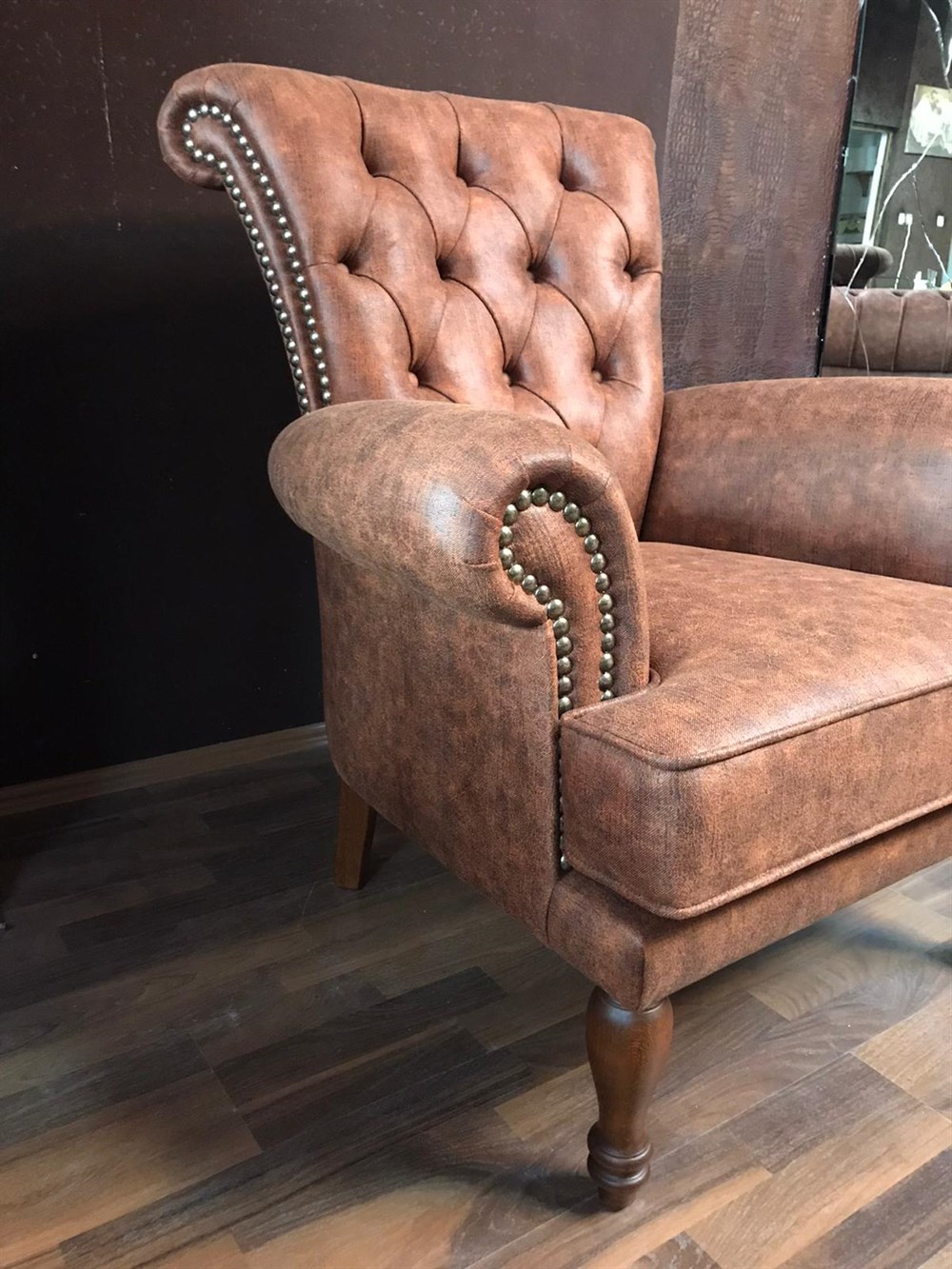 3A MOBİLYA ORENAGE CHESTERFİELD 3+1+1