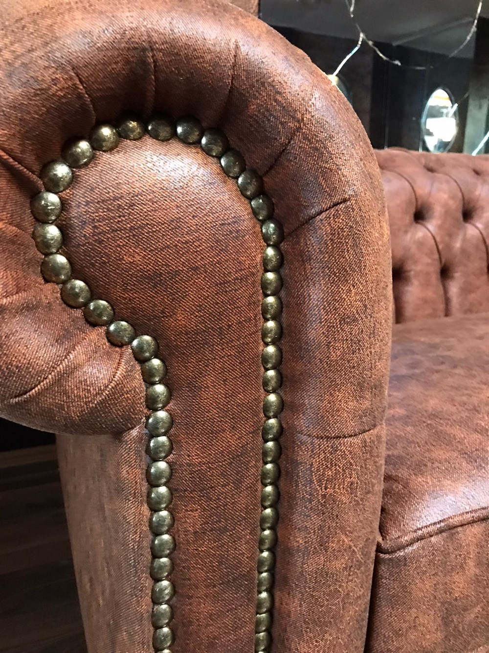 3A MOBİLYA ORENAGE CHESTERFİELD 3+1+1