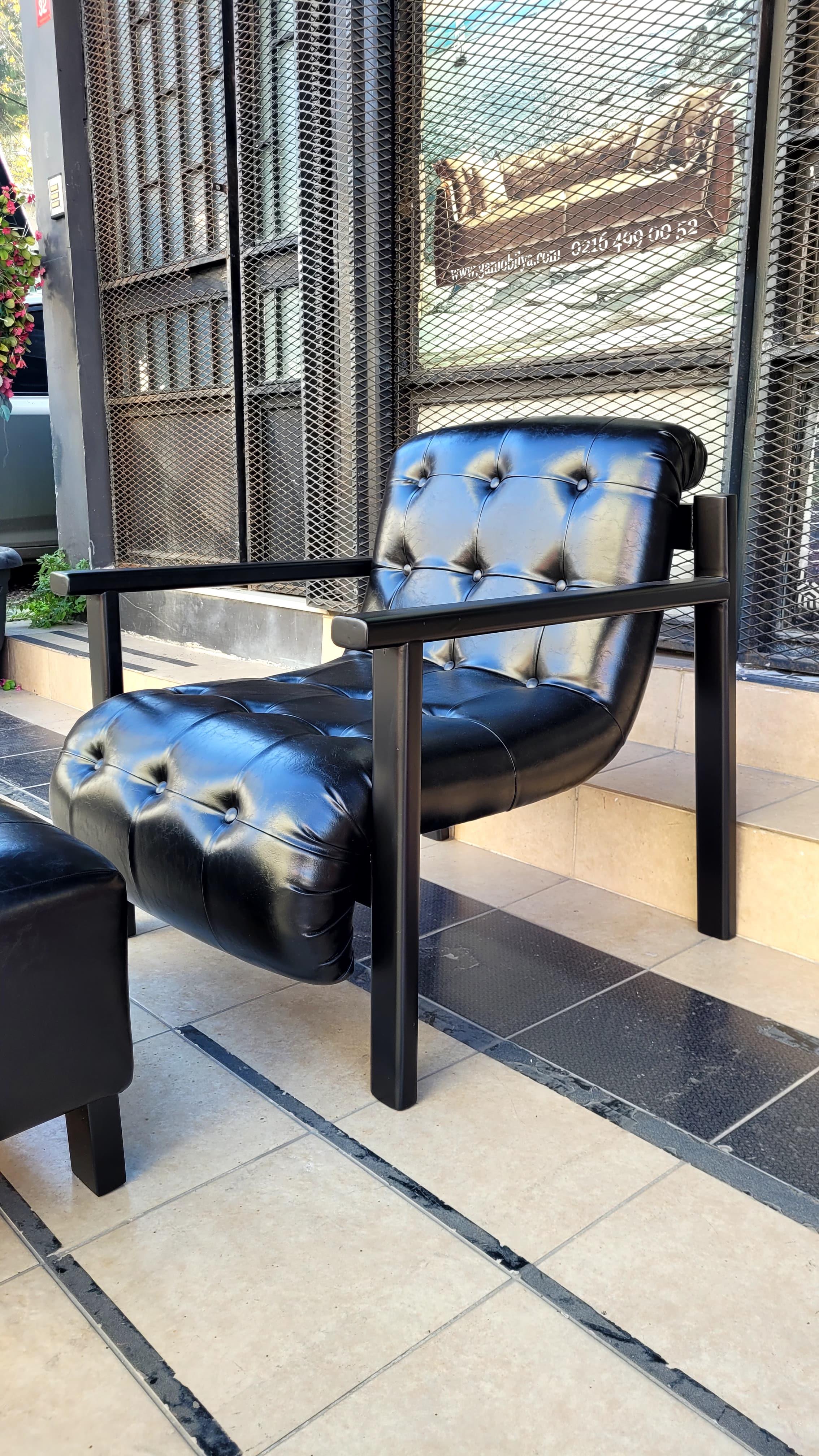 3A Mobilya Oslo Berjer Puf Takımı 