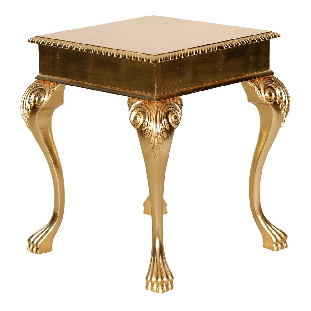 3A Mobilya Ottoman Gold Yüksek Sehpa