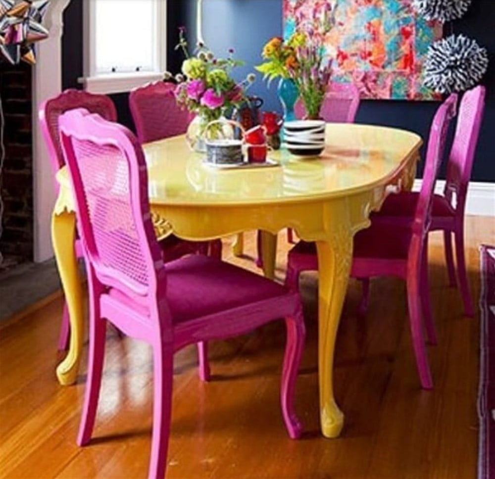 3A Mobilya Oymalı Lükens Ayak Yemek Masası