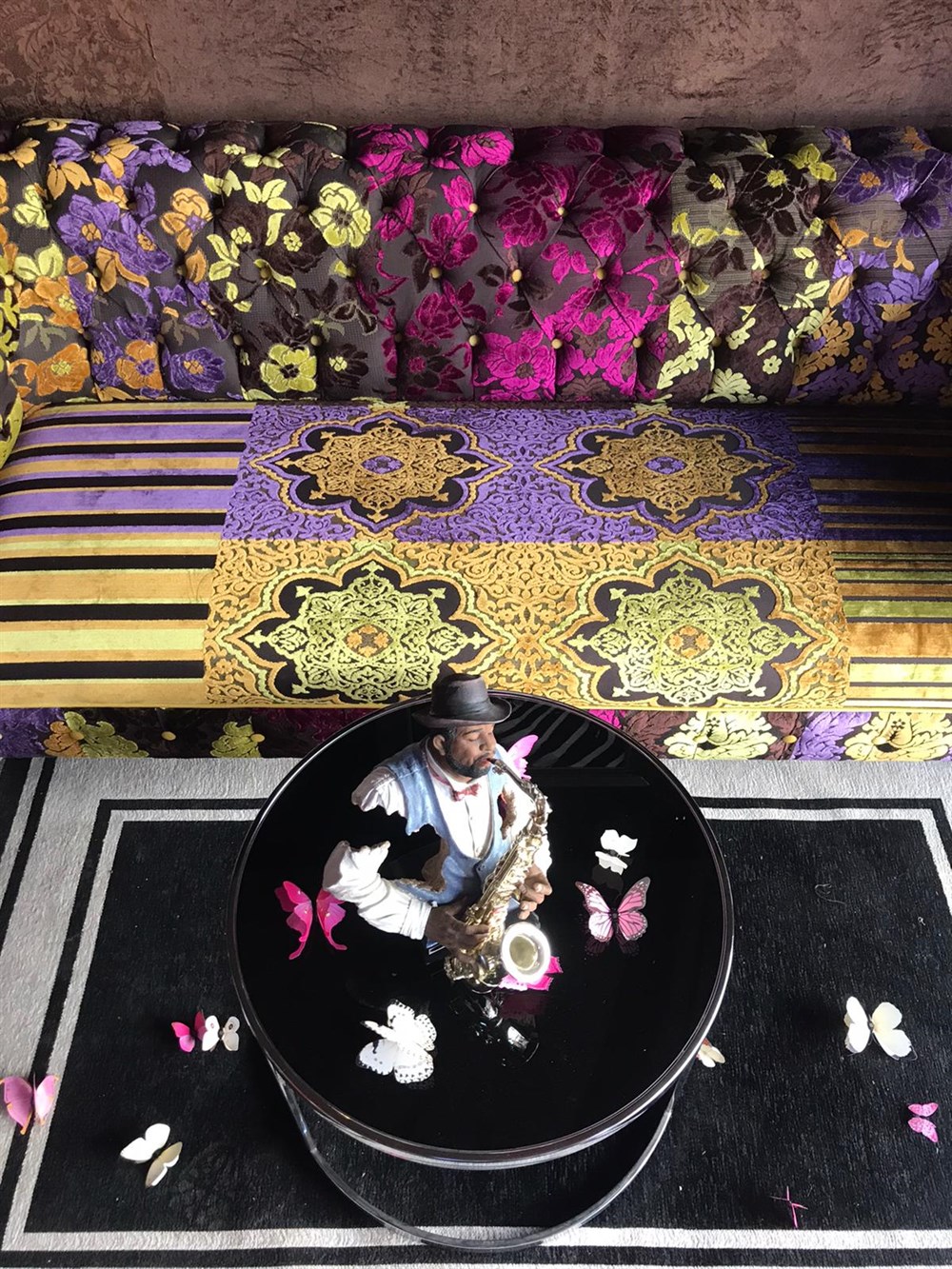 3A MOBİLYA ÖZEL DOKUMA ART CHESTERFİELD