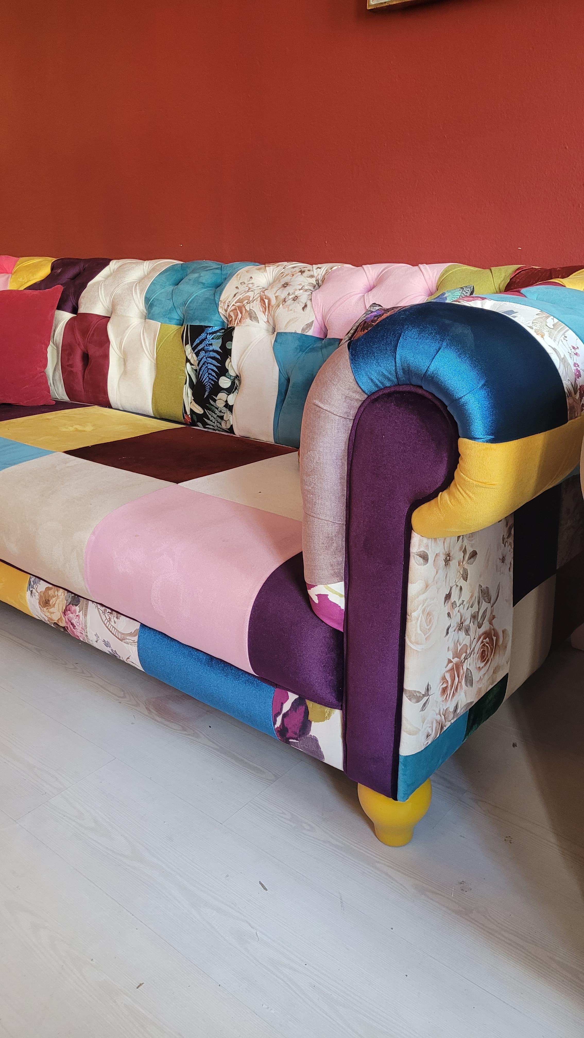 3A MOBİLYA PATCHWORK CHESTERFİELD