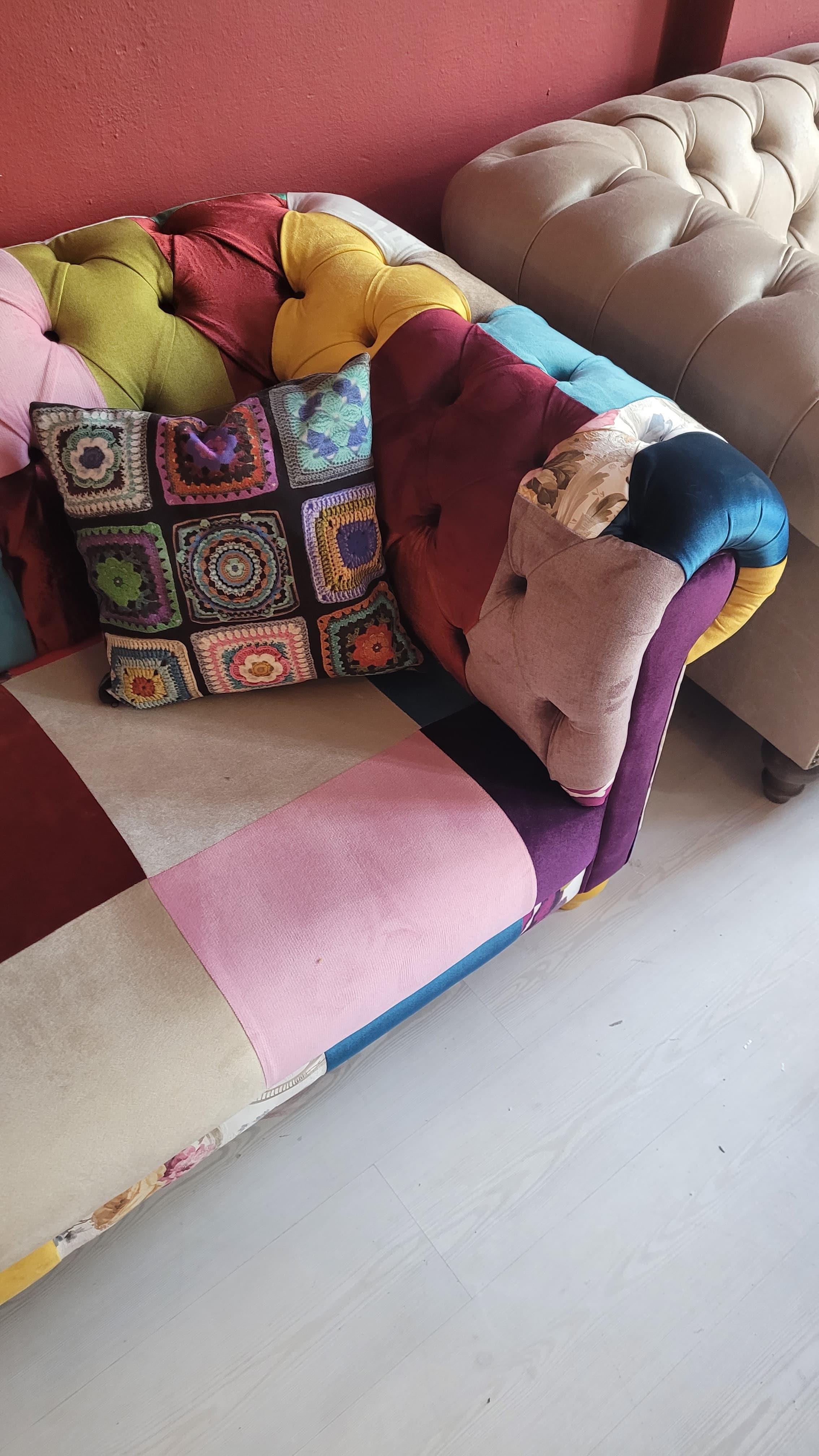 3A MOBİLYA PATCHWORK CHESTERFİELD