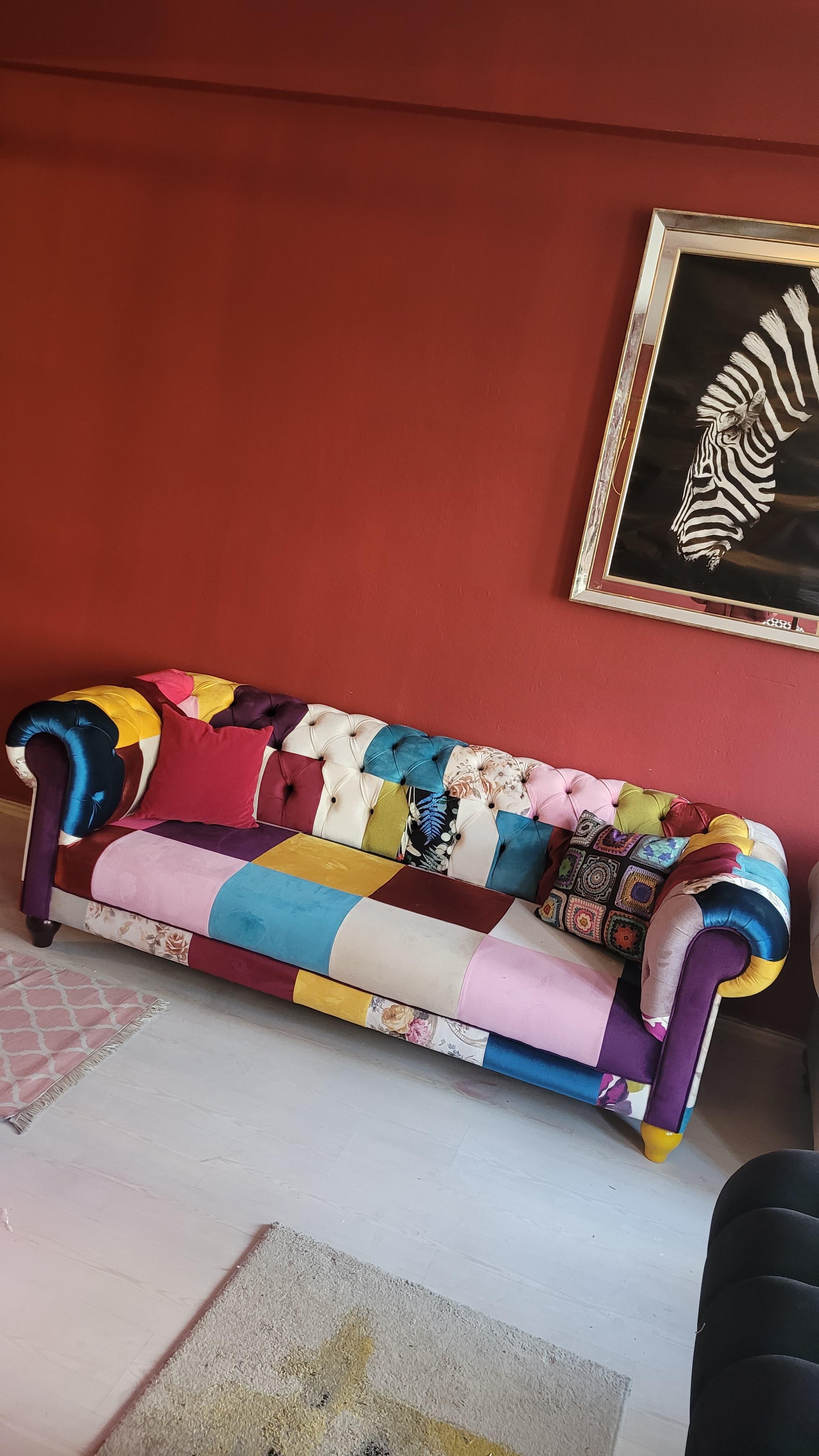 3A MOBİLYA PATCHWORK CHESTERFİELD