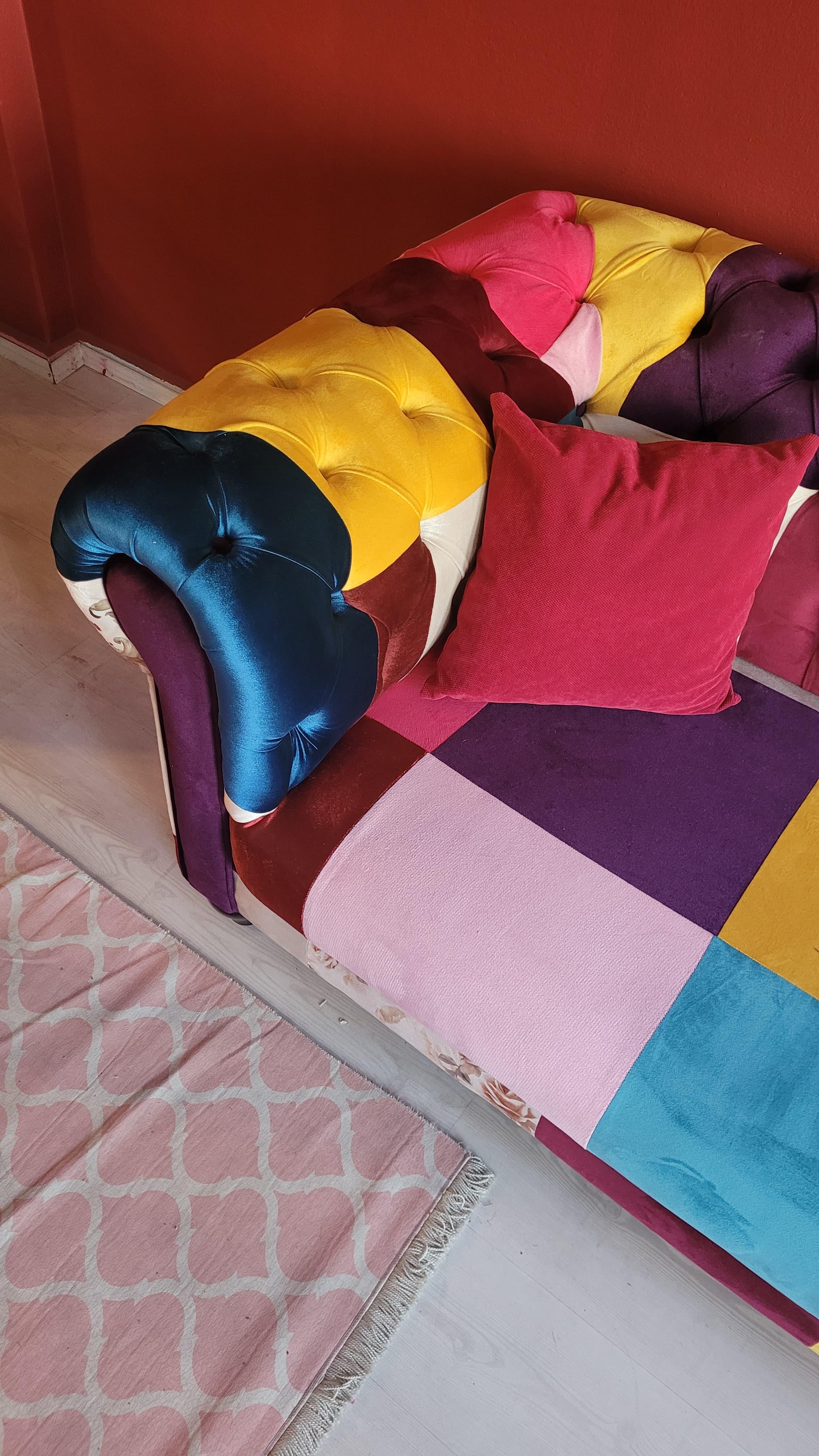 3A MOBİLYA PATCHWORK CHESTERFİELD