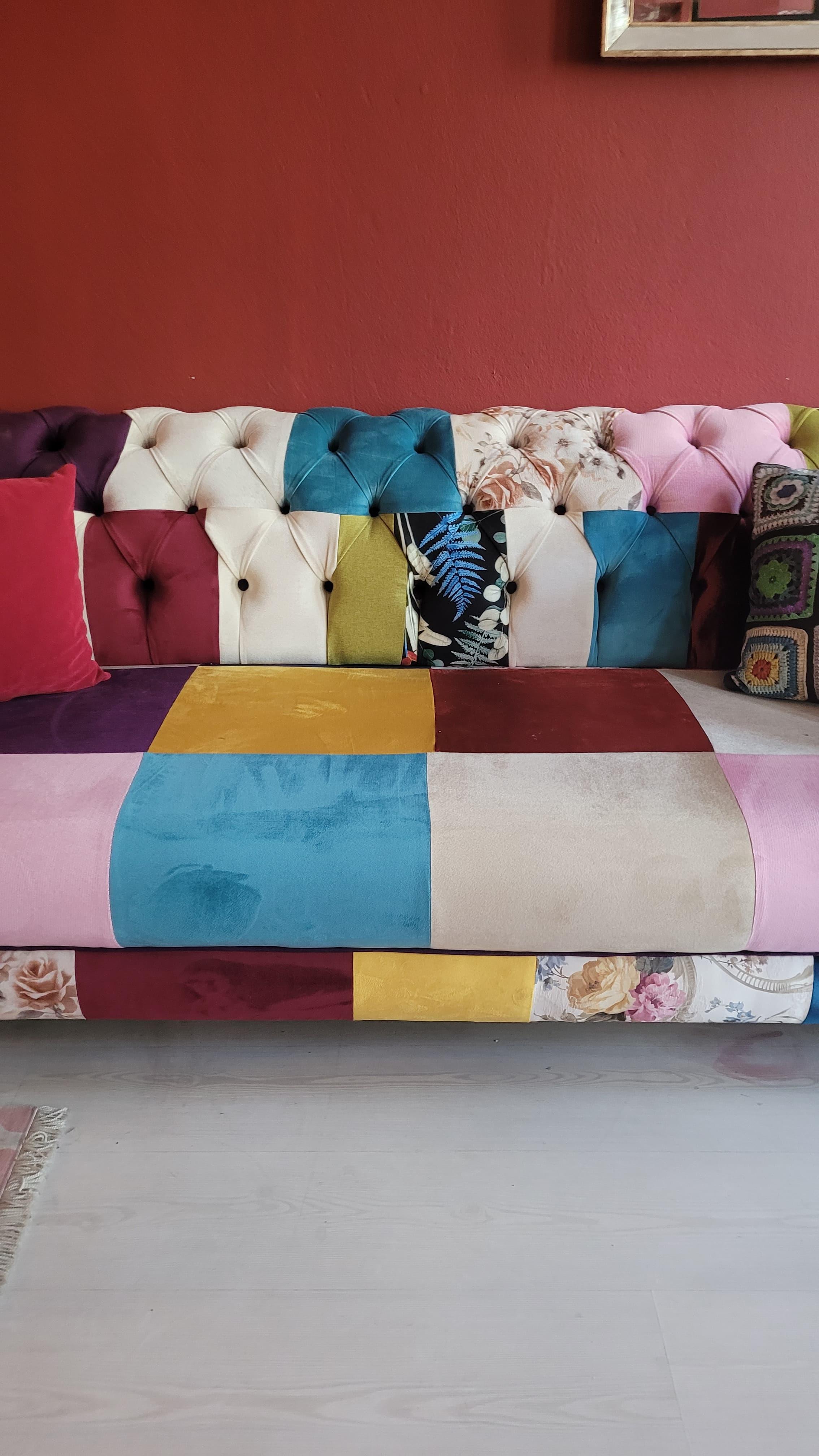 3A MOBİLYA PATCHWORK CHESTERFİELD