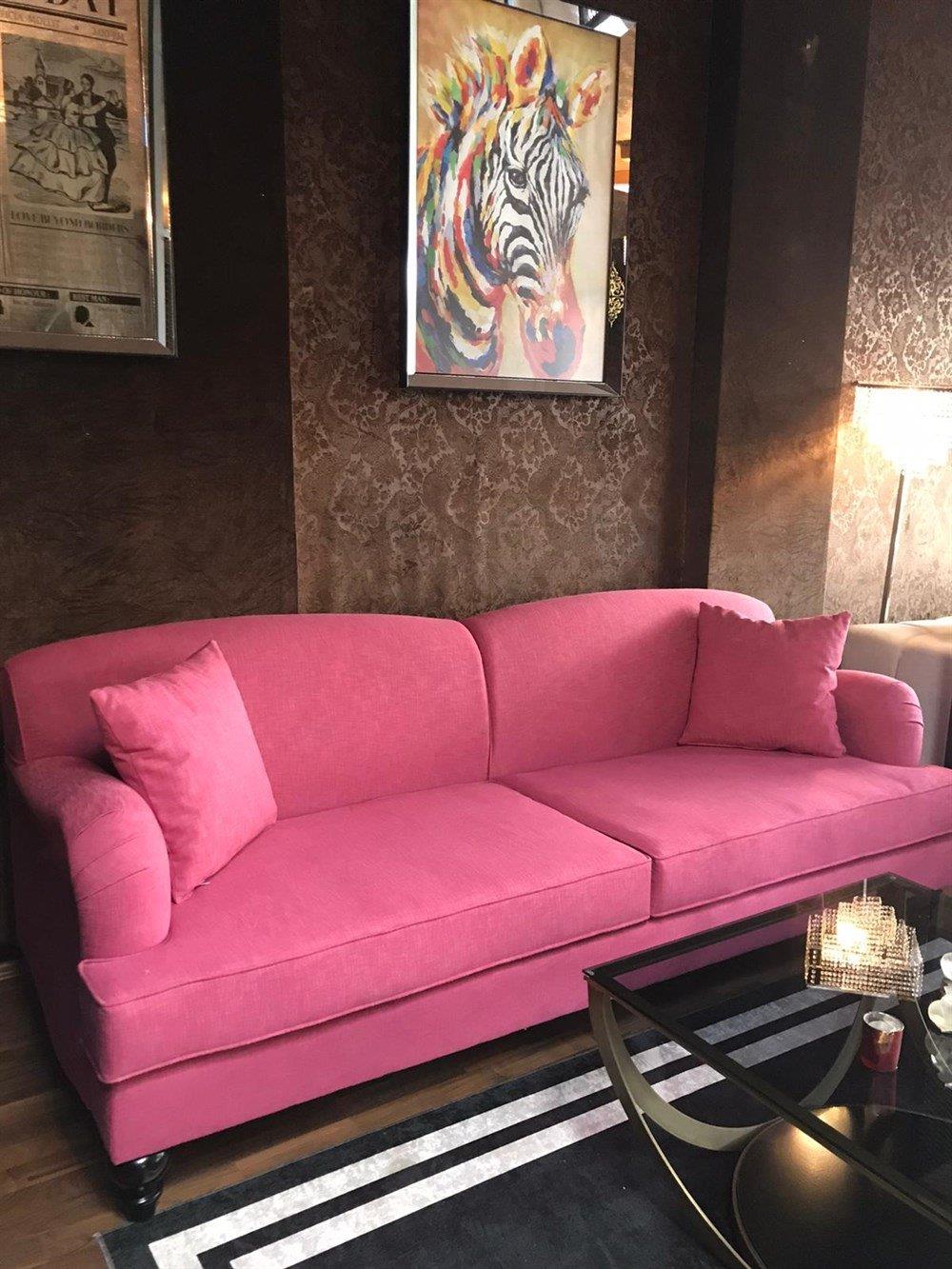 3A Mobilya Pink Word Kanepe 