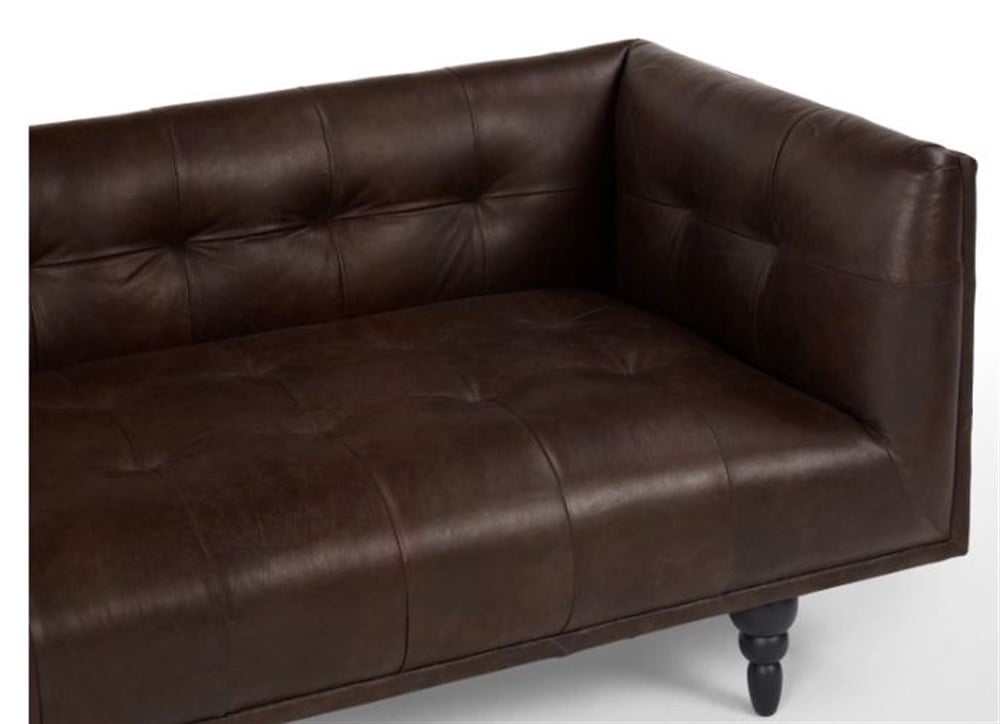 3A MOBİLYA PİSA HAKİKİ DERİ KANEPE