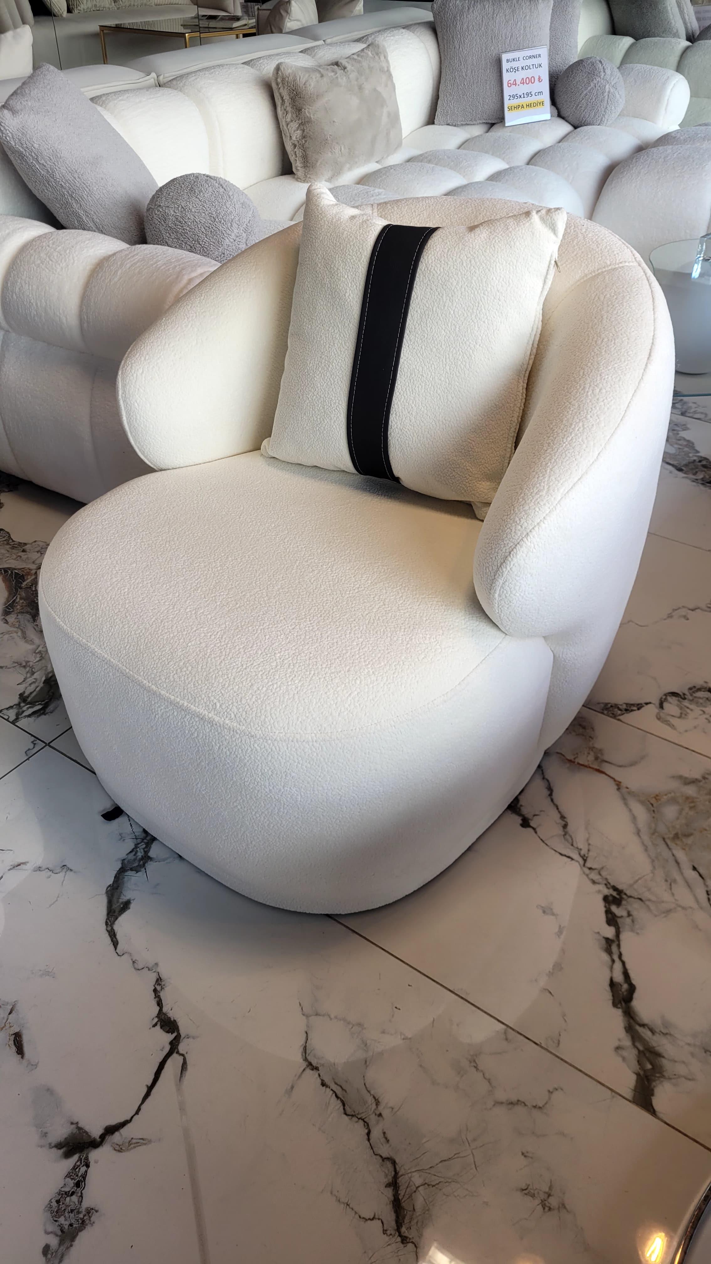 3A MOBİLYA  PİSA YATAKLI  KOLTUK TAKIMI 3+1+1