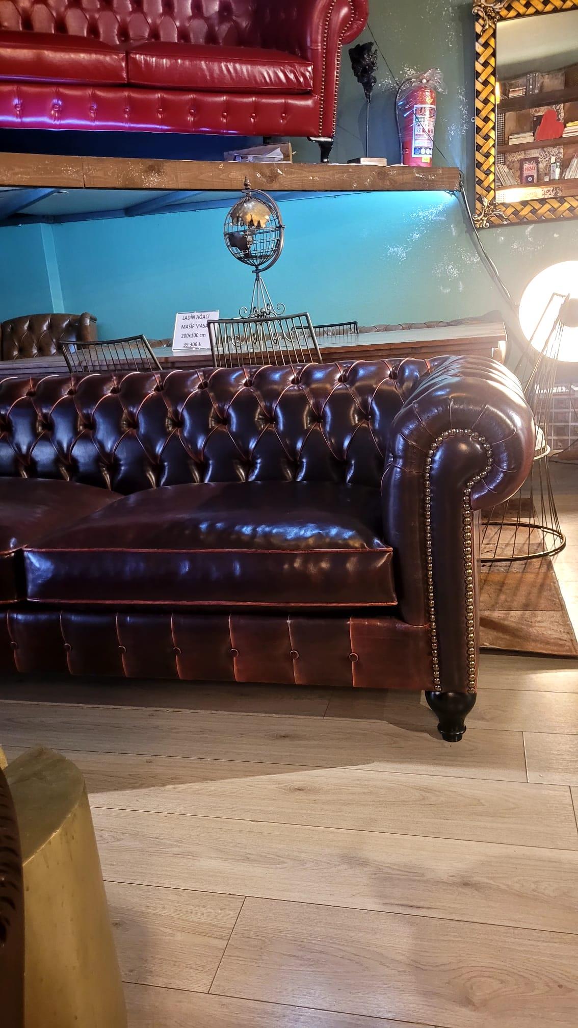 3A MOBİLYA PULLAP STİNGER CHESTERFİELD KOLTUK 