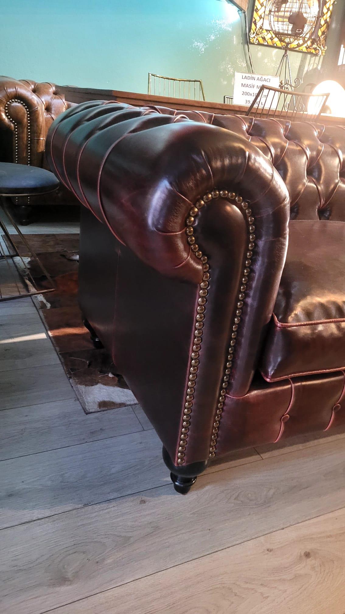 3A MOBİLYA PULLAP STİNGER CHESTERFİELD KOLTUK 