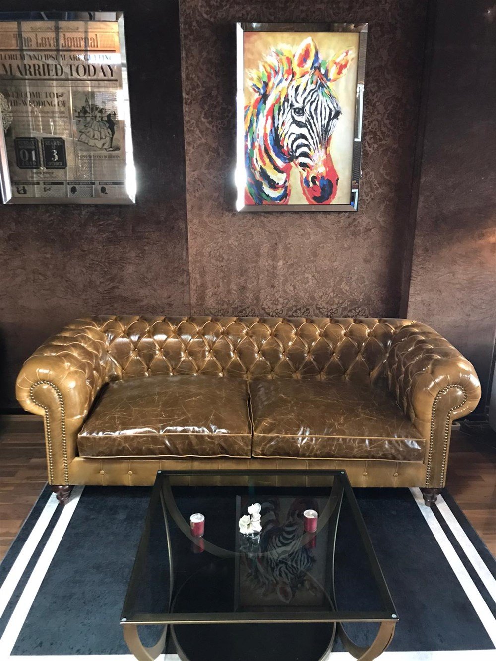 3A Mobilya Pullap Stinger Chesterfield