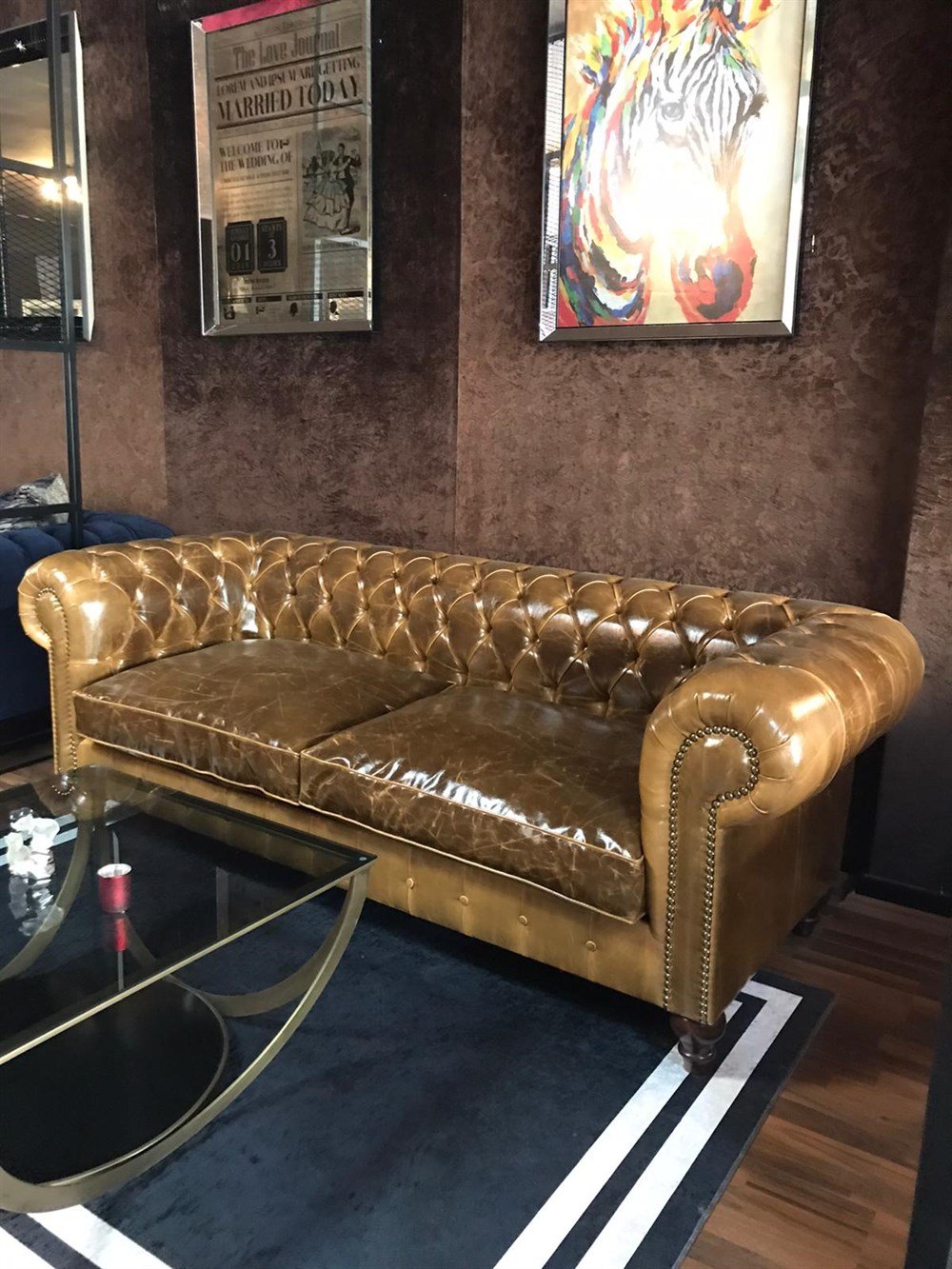3A Mobilya Pullap Stinger Chesterfield