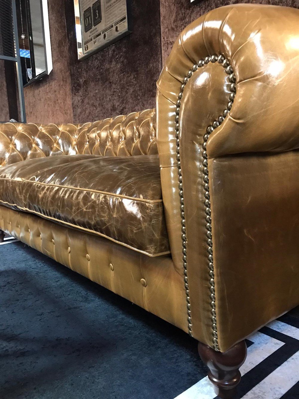 3A Mobilya Pullap Stinger Chesterfield