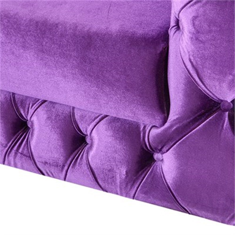 3A Mobilya Purple Dolca Vita Mor Chesterfield