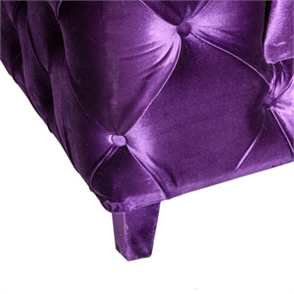 3A Mobilya Purple Dolca Vita Mor Chesterfield