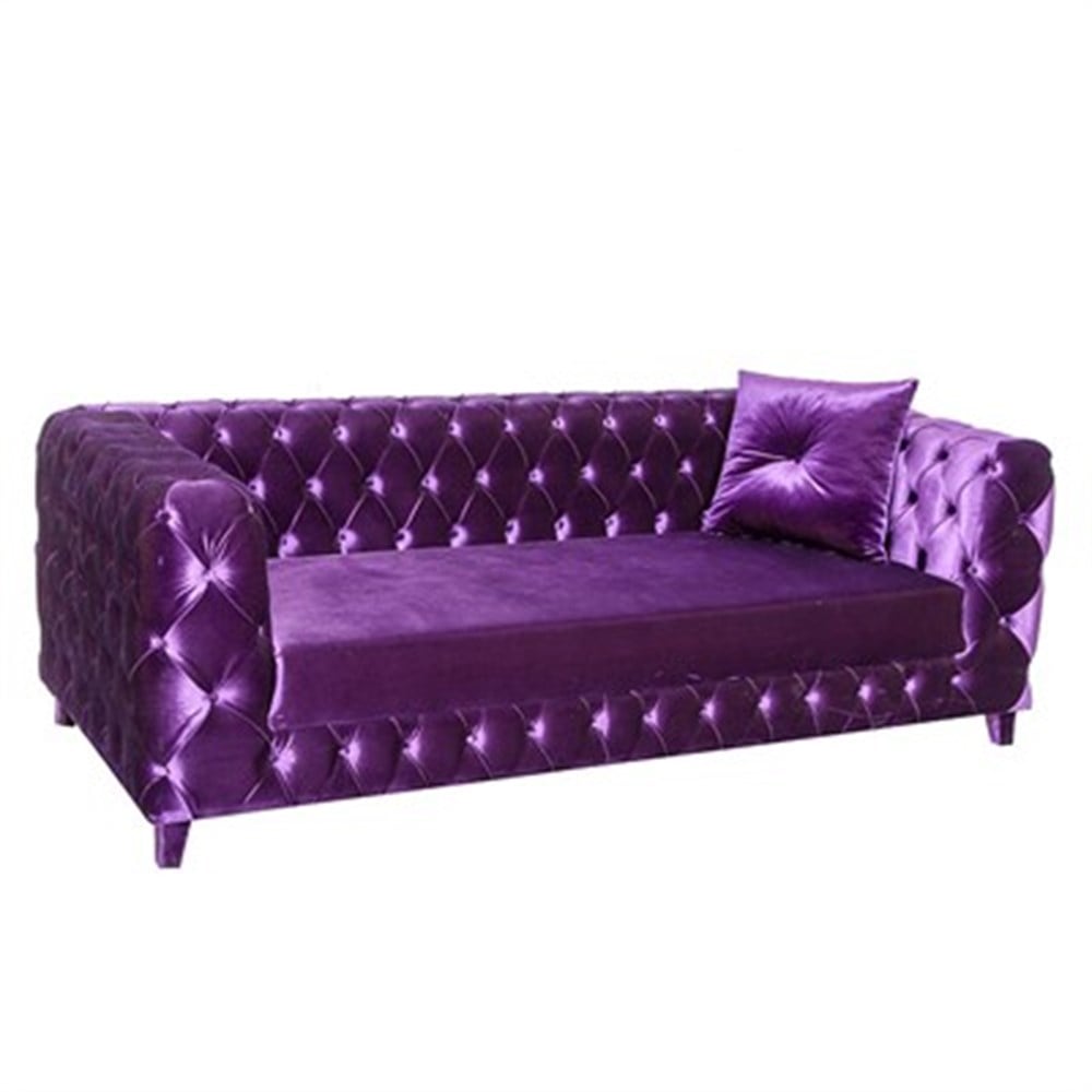 3A Mobilya Purple Dolca Vita Mor Chesterfield