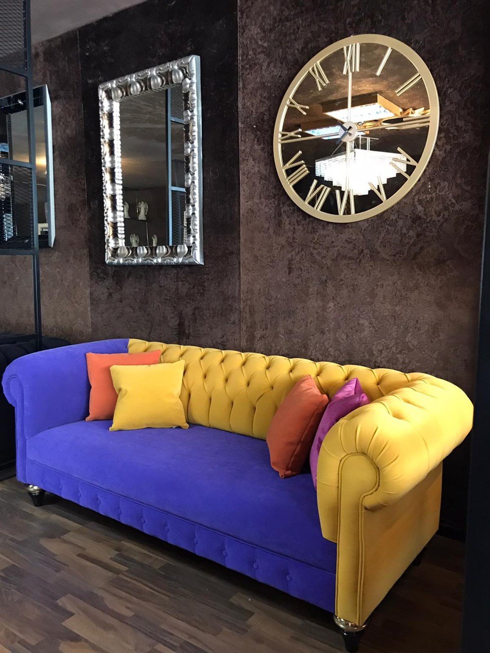 3A MOBİLYA PURPLE NEW MODERN CHESTERFİELD