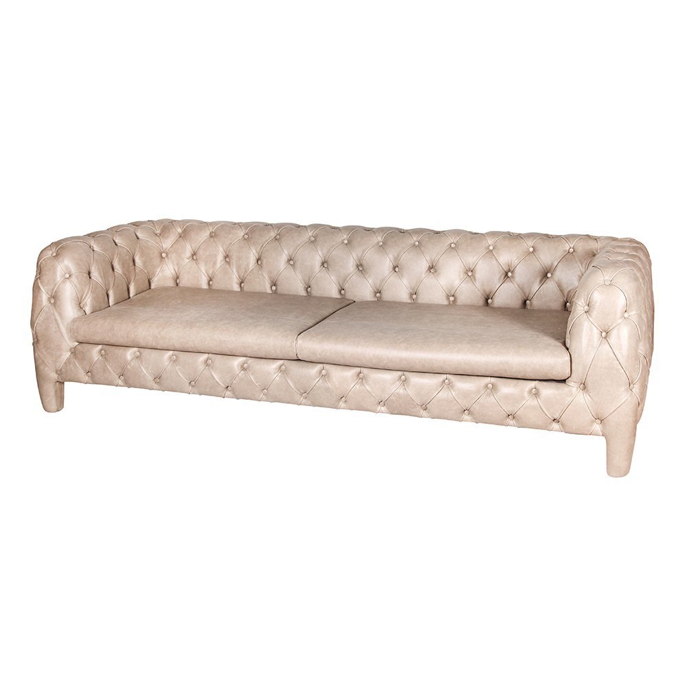 3A Mobilya Real Leather İtalyan Chesterfield