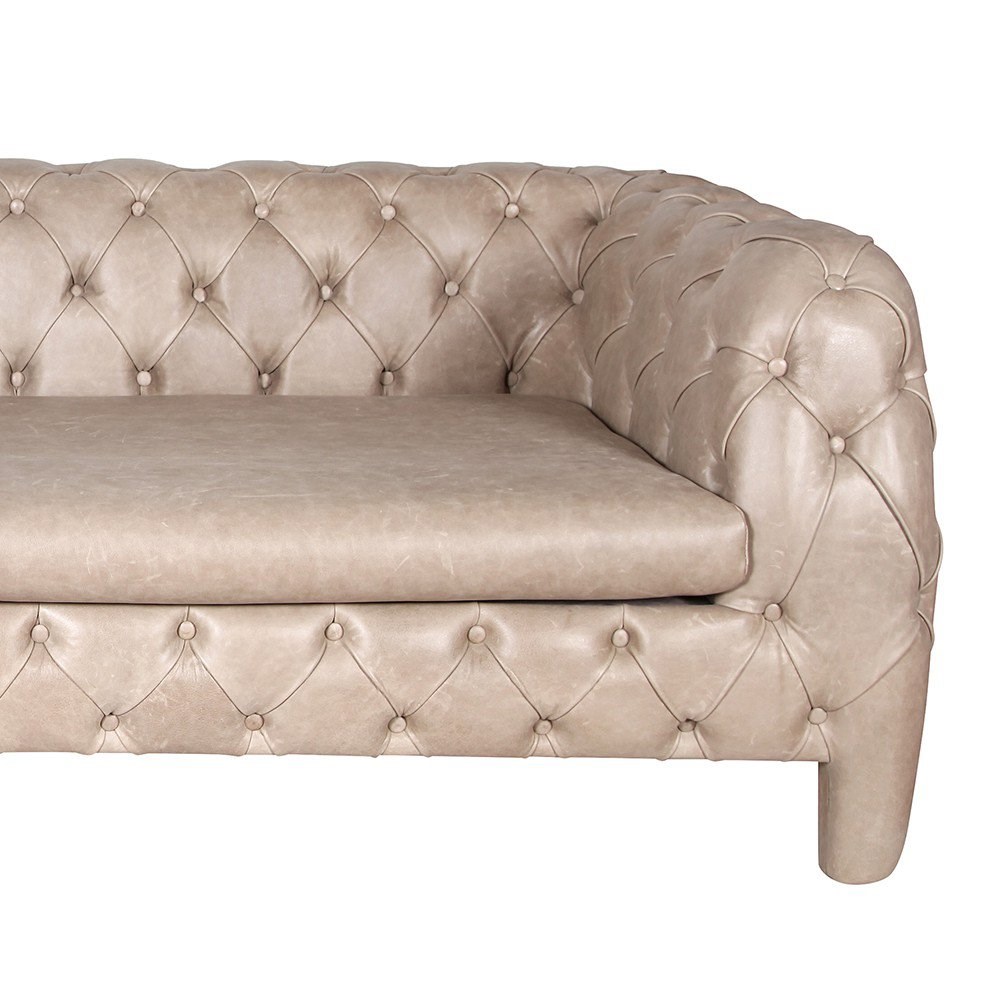 3A Mobilya Real Leather İtalyan Chesterfield
