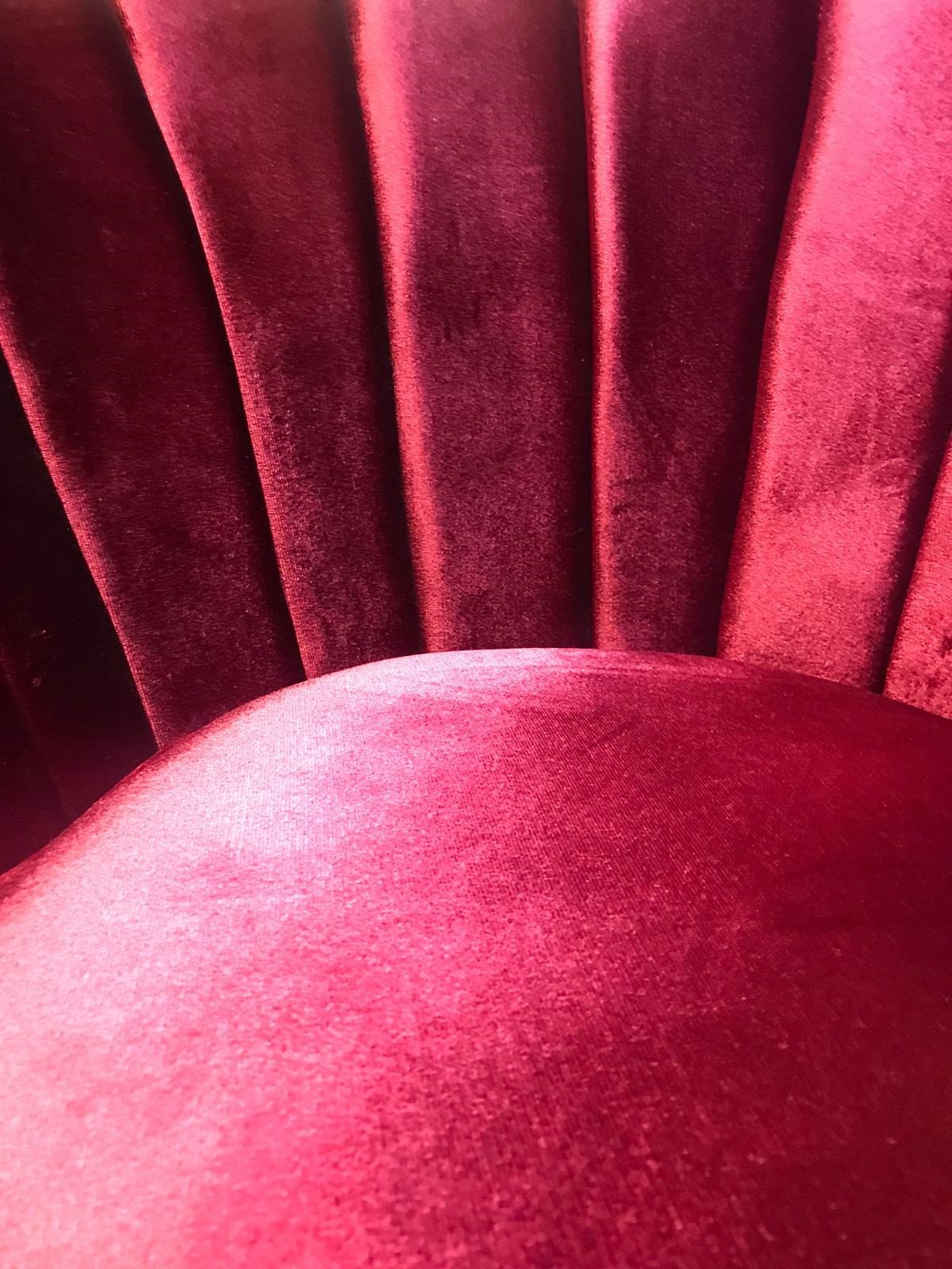 3A Mobilya Red Wine berjer 