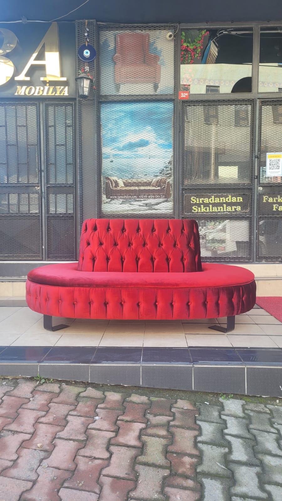 3A MOBİLYA REDQUİN OVAL KOLTUK 