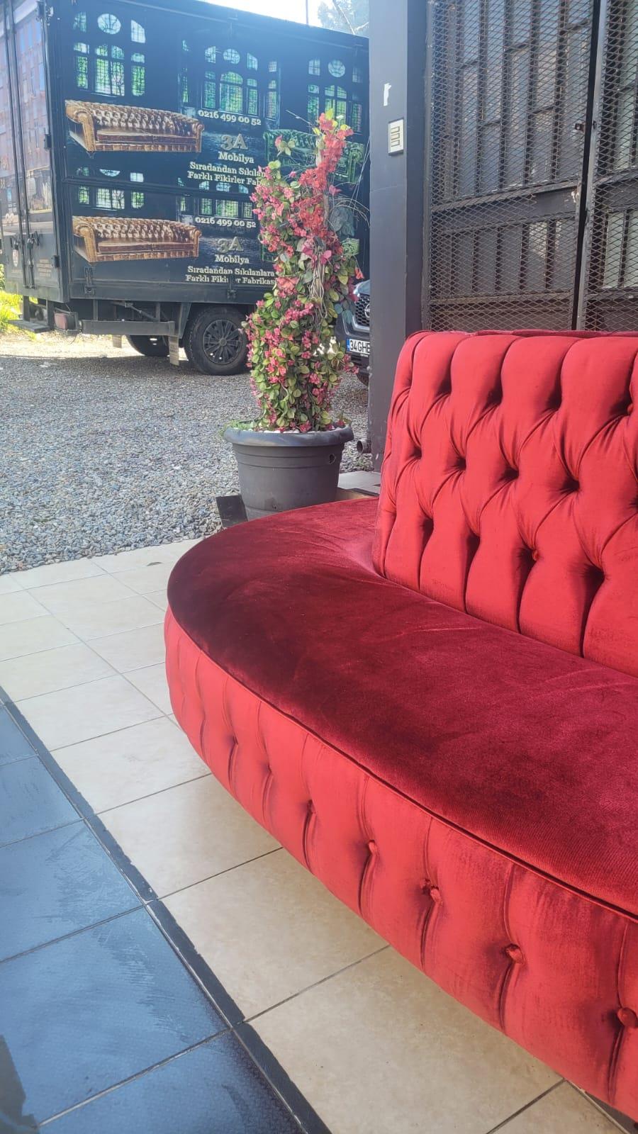 3A MOBİLYA REDQUİN OVAL KOLTUK 