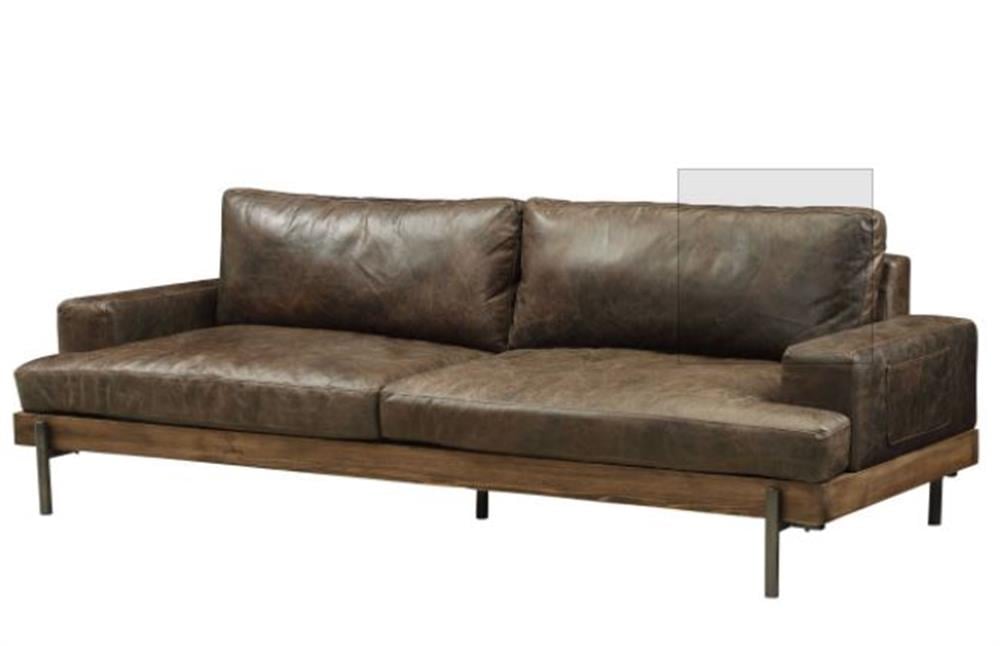 3A MOBİLYA SALERNO HAKİKİ DERİ KANEPE 