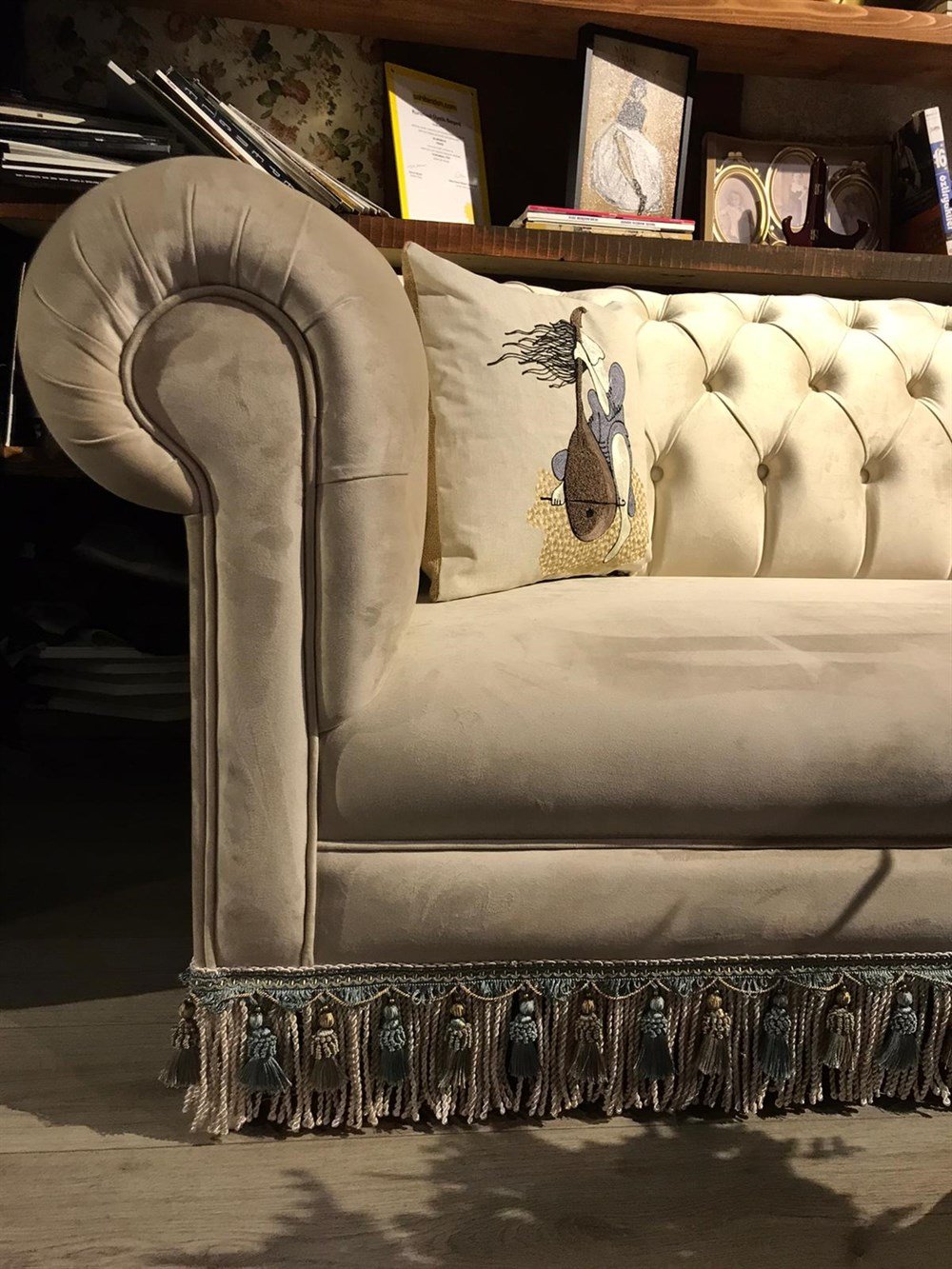 3A Mobilya Salkım Hanım Chesterfield